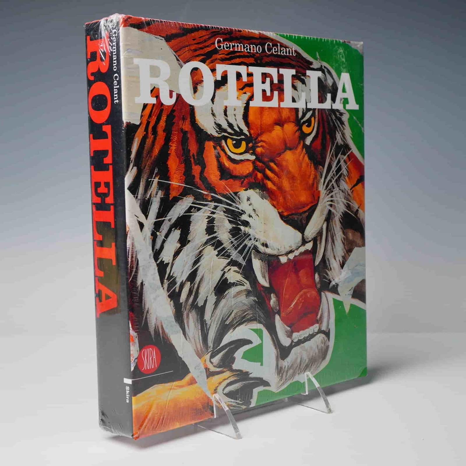 Celant, Germano. Rotella. Skira, 2011. Large Illustrated Monograph (DJ): Germano Celant. Rotella. Milan: Skira, 2011. First Edition, First Printing. Large format hardcover bound in publisher's pictorial boards, housed under the original dust jacket. A comprehensive monogra