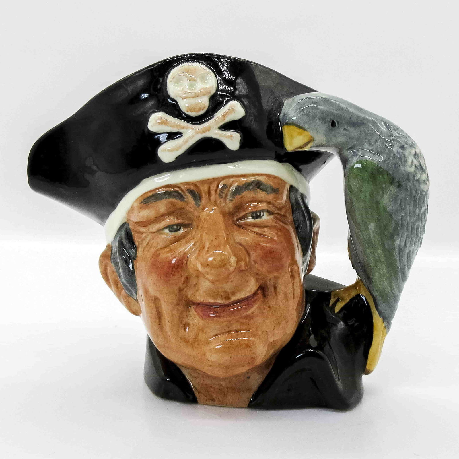 Long John Silver D6386 - Small - Royal Doulton Character Jug (1 of 3)