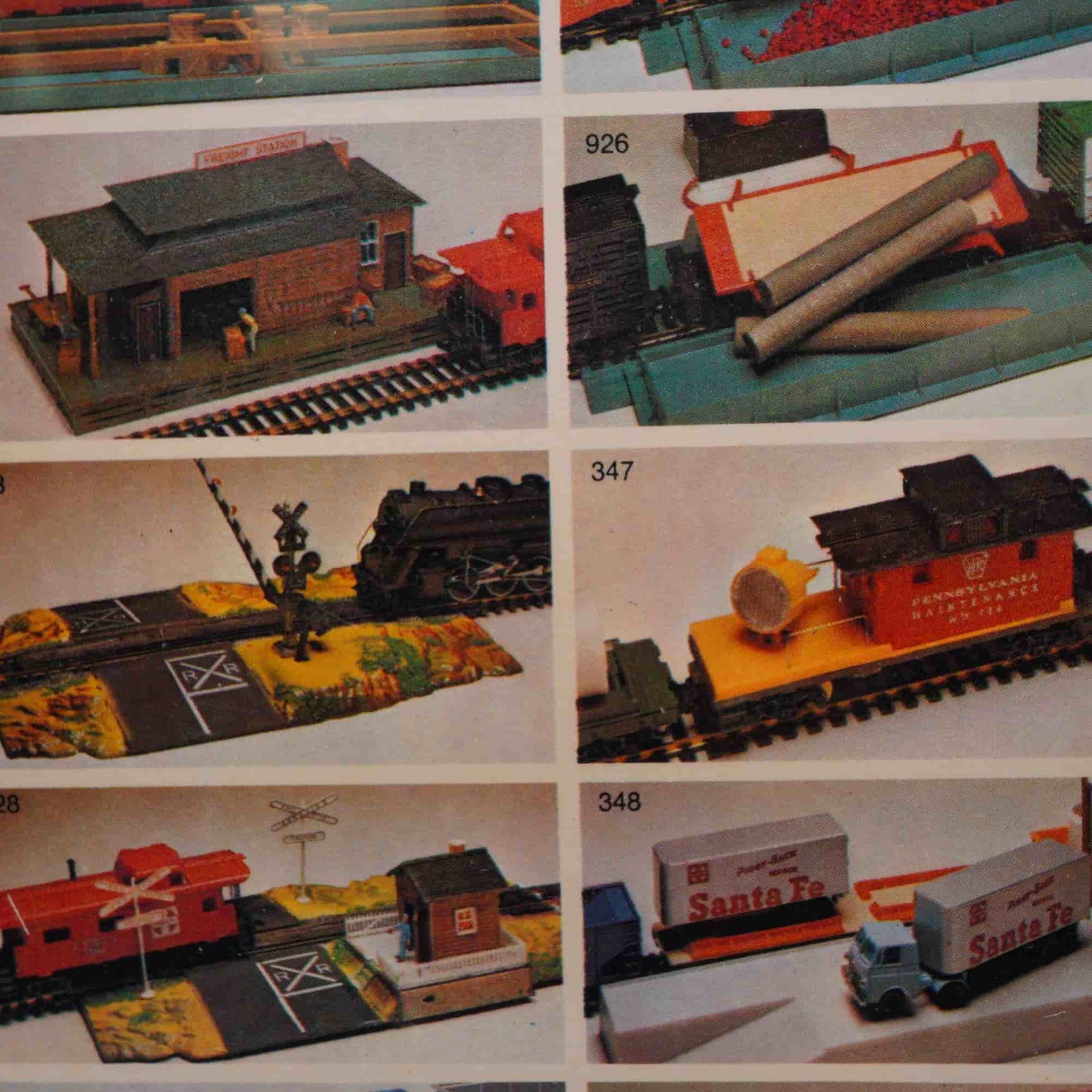 Tyco HO Scale Ore Dump Car Set - 4