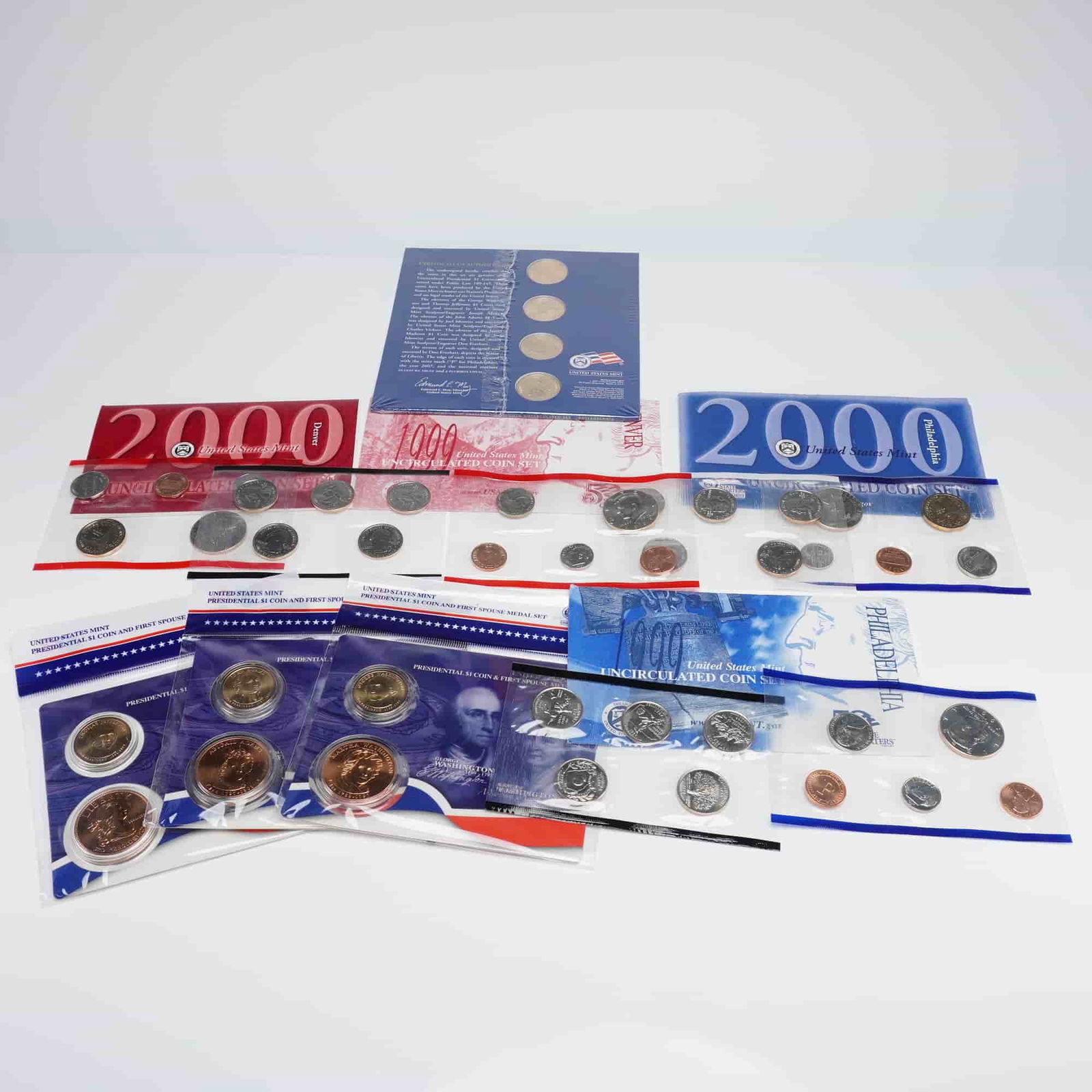 US 1999-2007 Uncirculated Coin and Medal Collection, Base Metal, OGP (1 of 4)