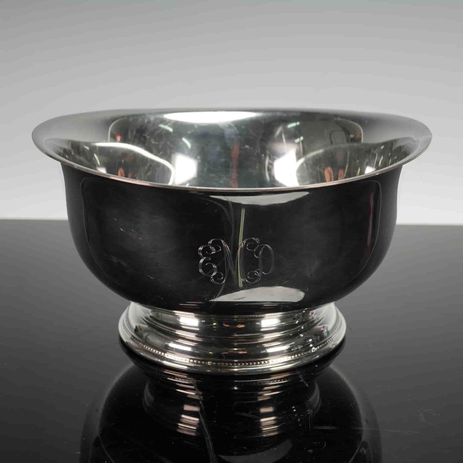 Salisbury Pewter Handcrafted Monogrammed Bowl (1 of 5)