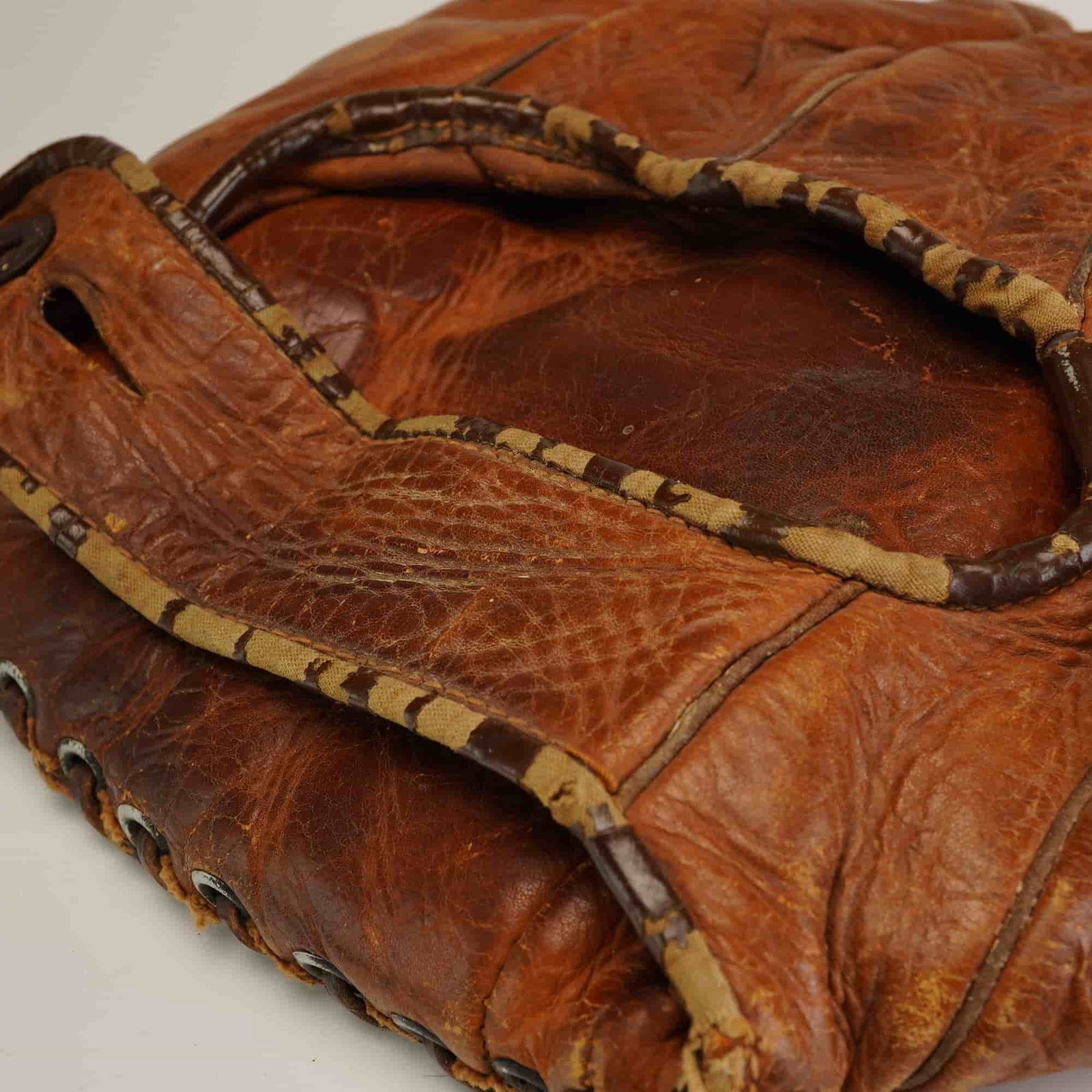 MacGregor Goldsmith Split-Finger Leather Baseball Glove, Unauthenticated - 3