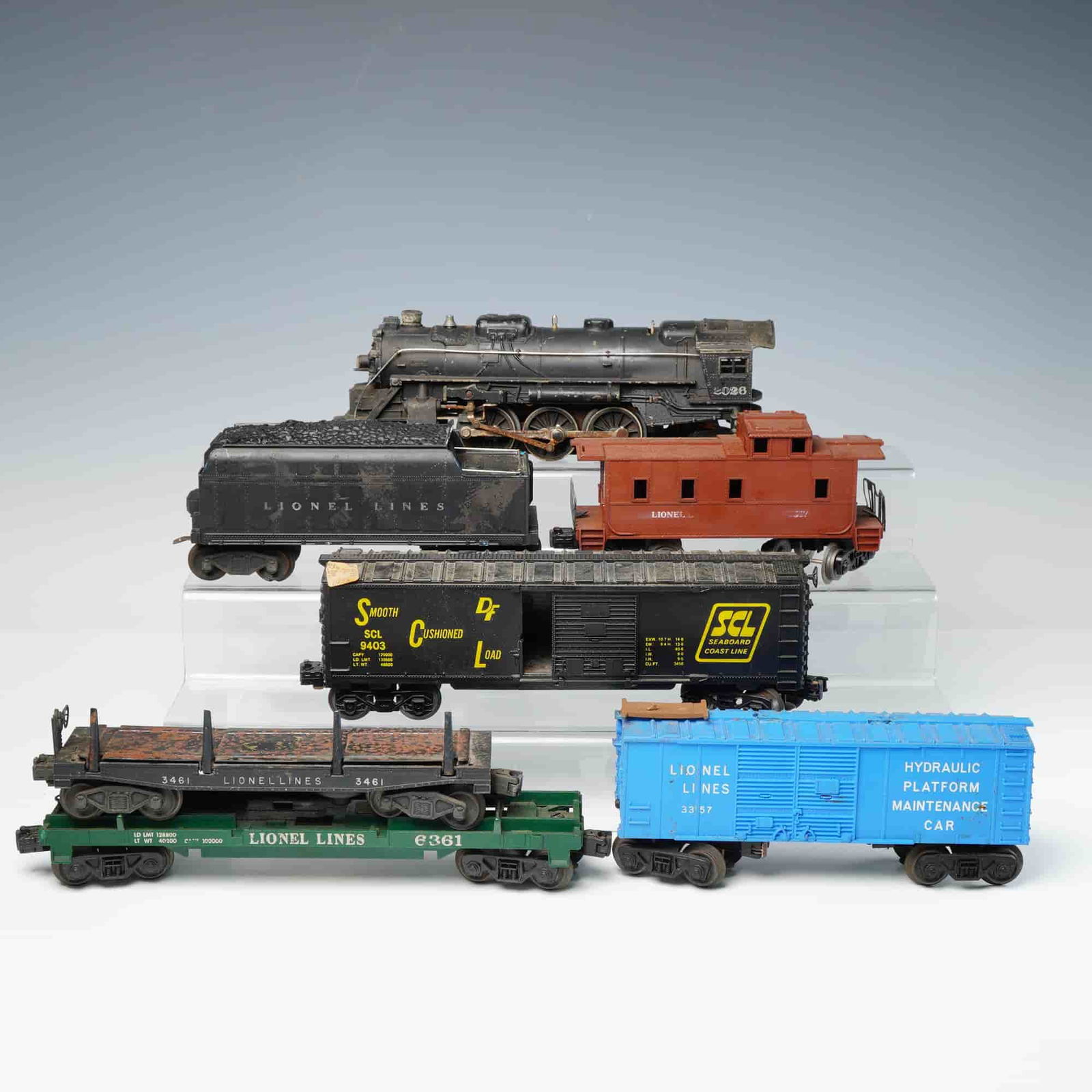 6pc Vintage Lionel O-27 Gauge Model Train Components (1 of 5)