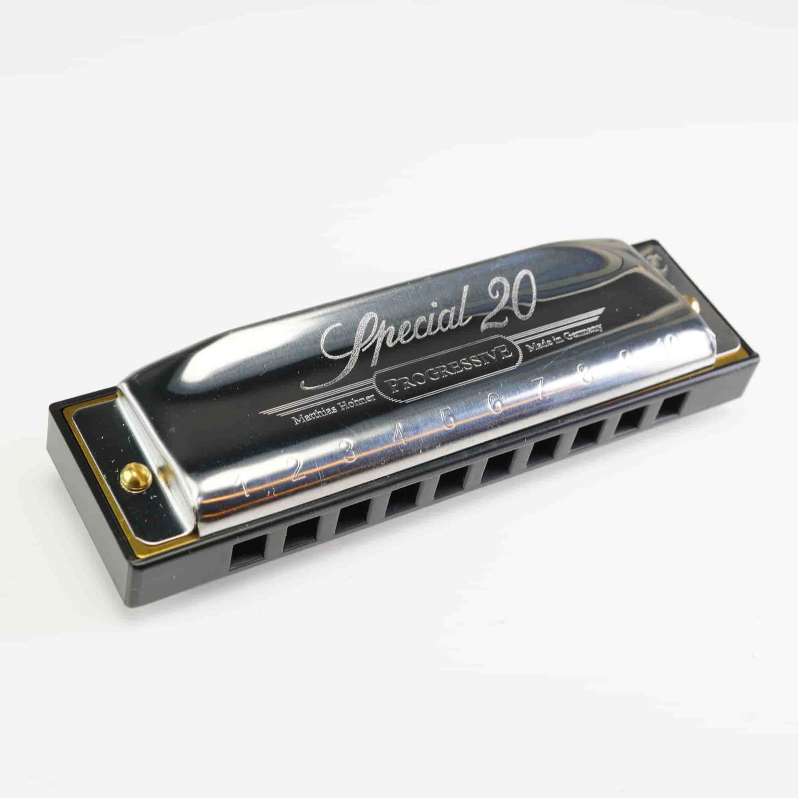 Hohner Special 20 Progressive Diatonic Harmonica in Key of C with Case (1 of 3)