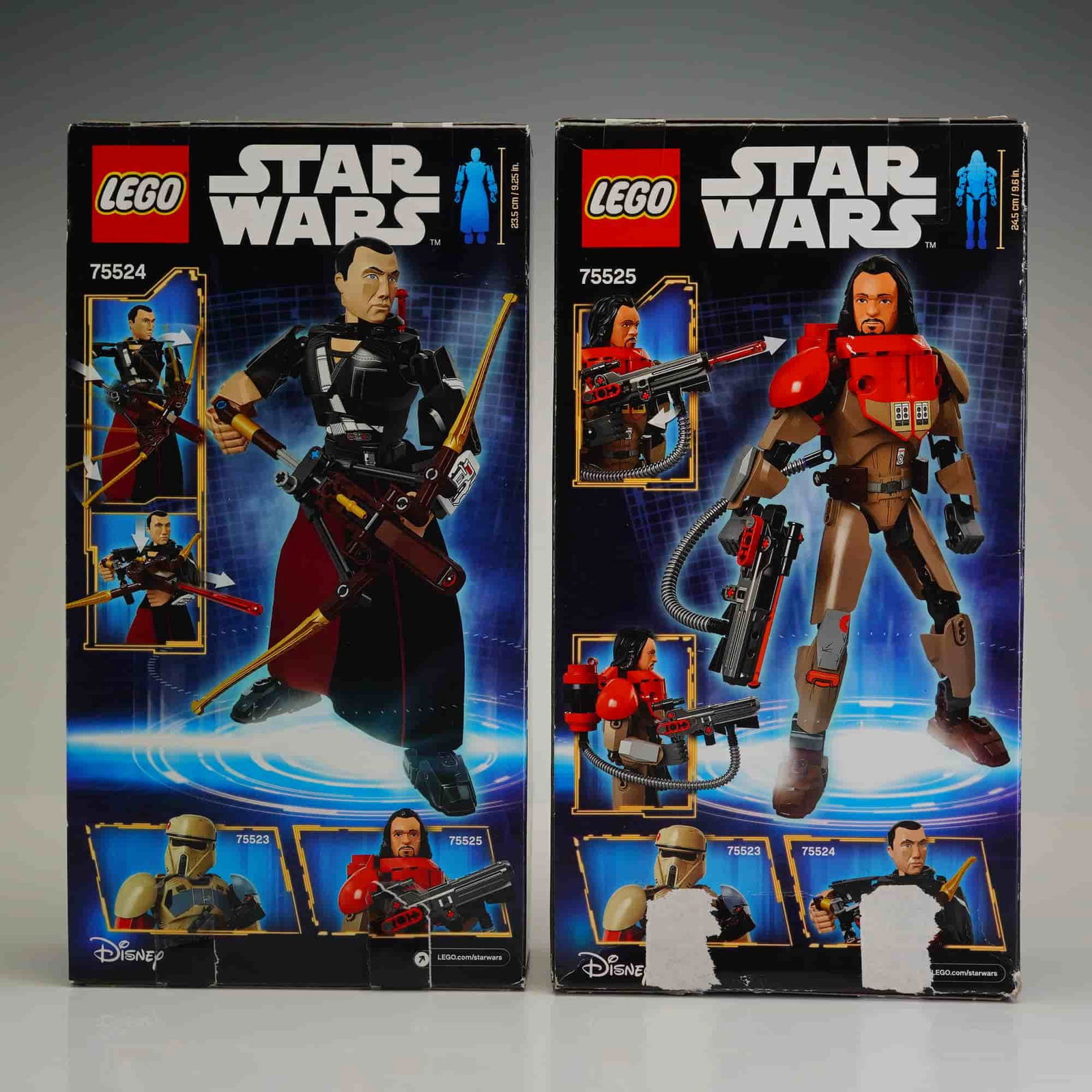 2pc LEGO Star Wars Rogue One Buildable Figures, Chirrut Imwe and Baze Malbus (1 of 3)