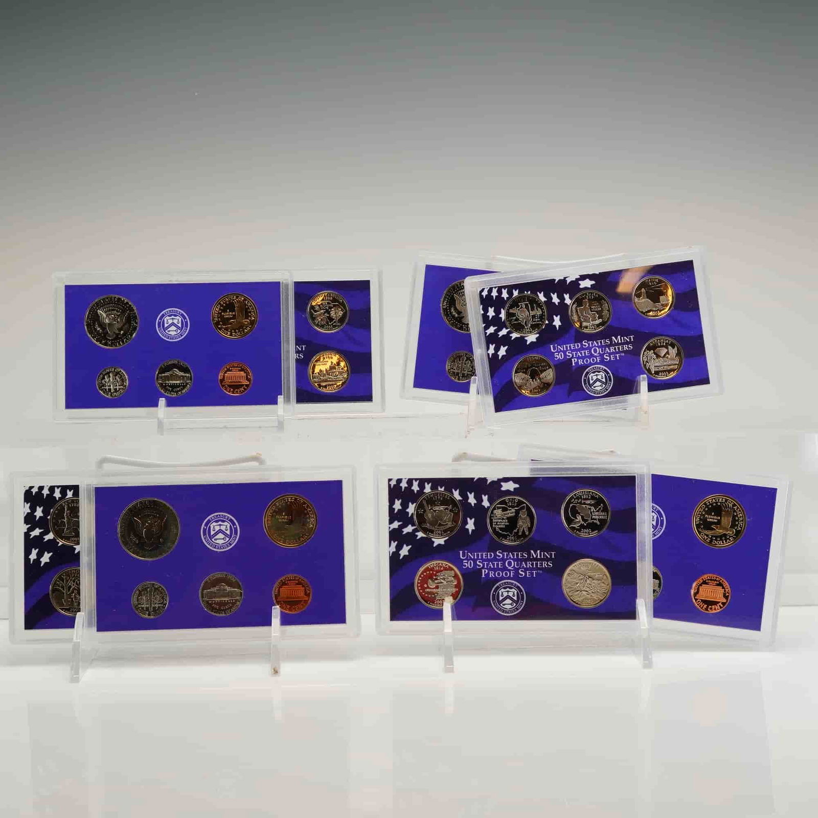 4pc 2000-2003 U.S. Mint Proof Sets - 2