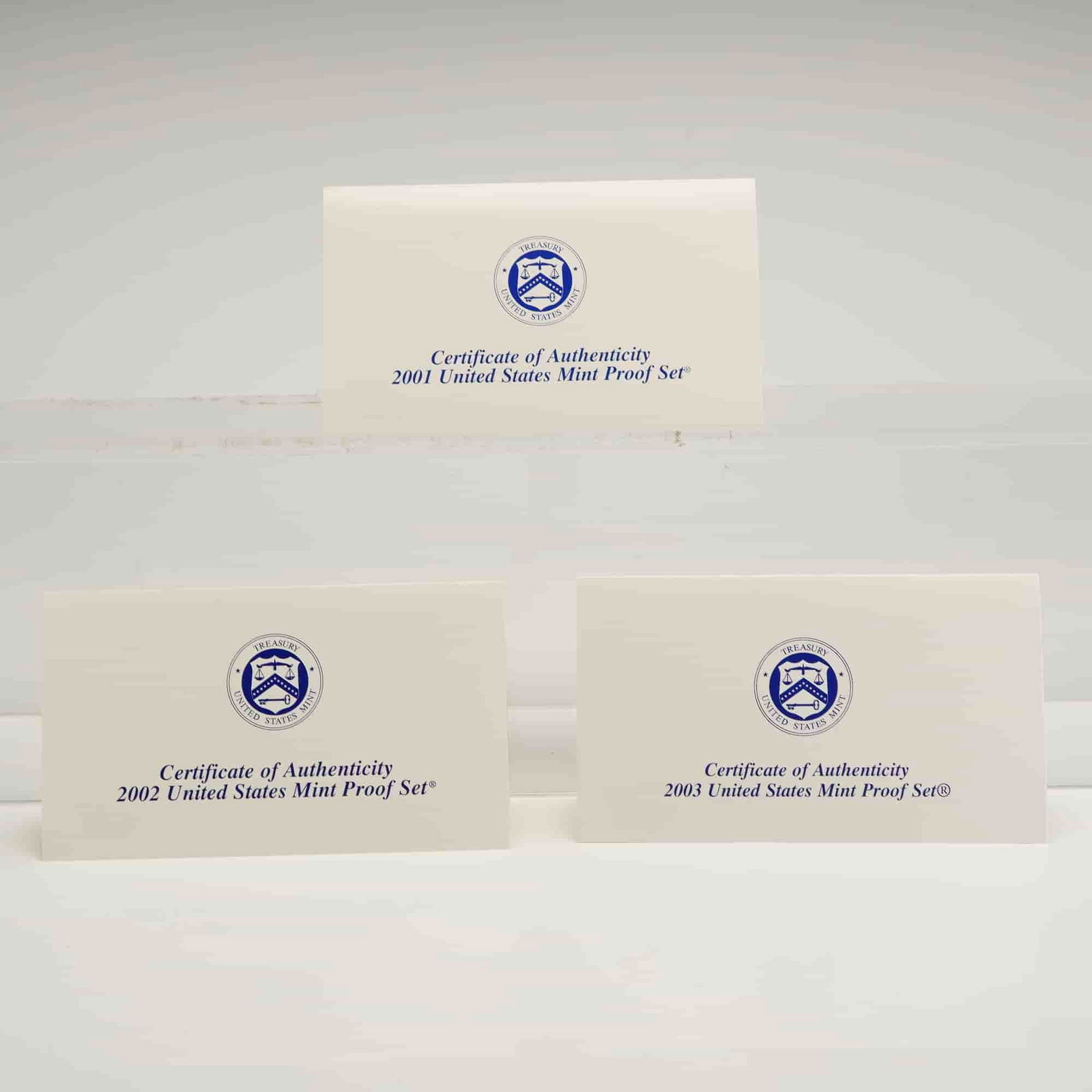 4pc 2000-2003 U.S. Mint Proof Sets - 3