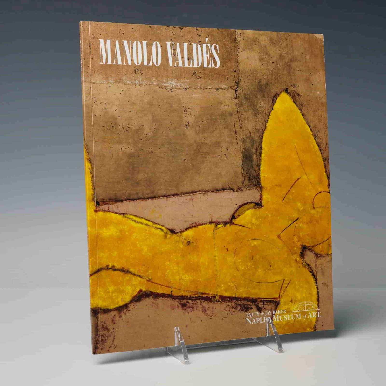 Manolo Valdes: Exhibition Catalogue, Naples Museum of Art: Manolo Valdes. MANOLO VALDES. Naples, Florida: Patty & Jay Baker Naples Museum of Art, 2011. First Edition, First Printing. Oversized exhibition catalogue bound in stiff, illustrated softcover wraps.