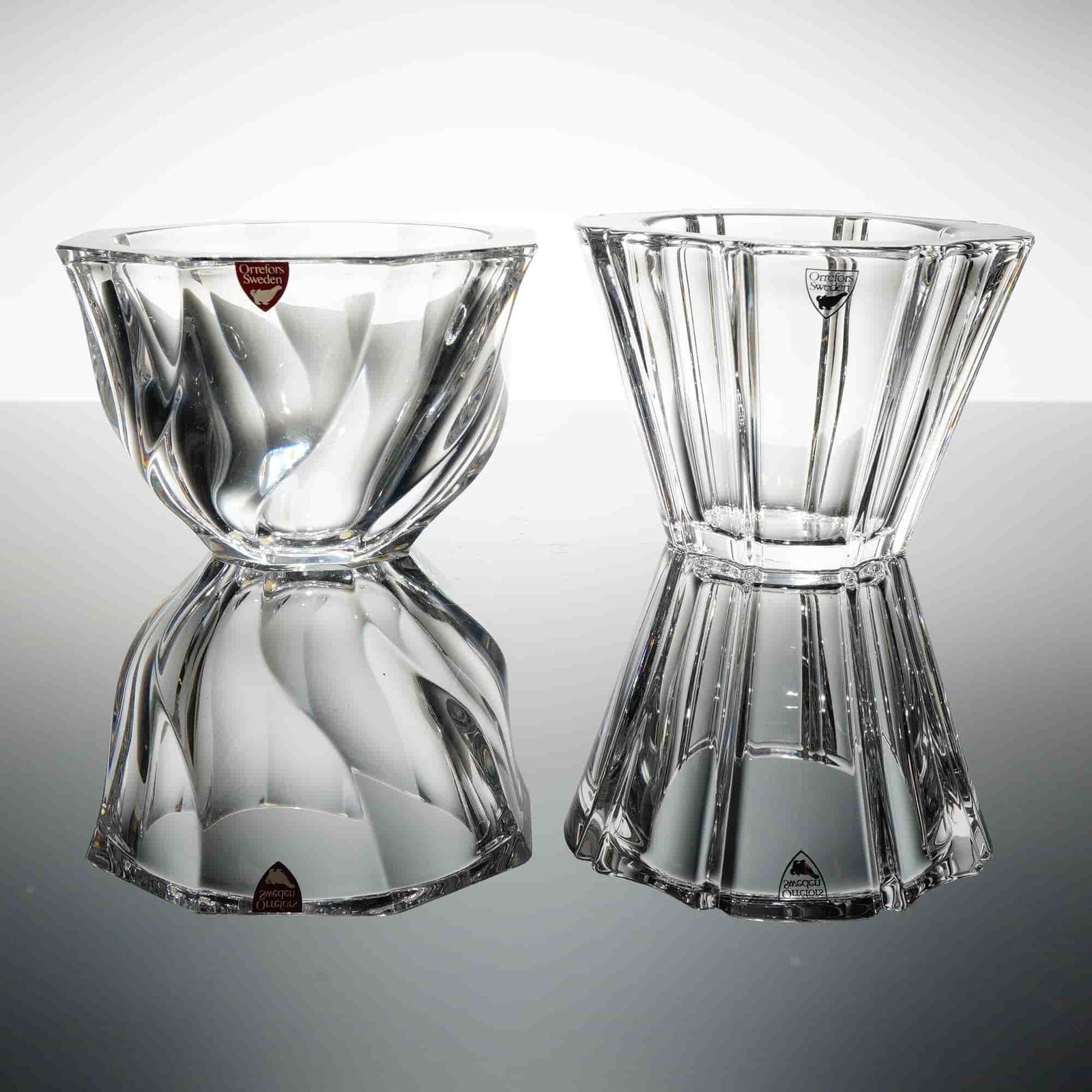 Two Orrefors Crystal Serving Bowls (1 of 3)