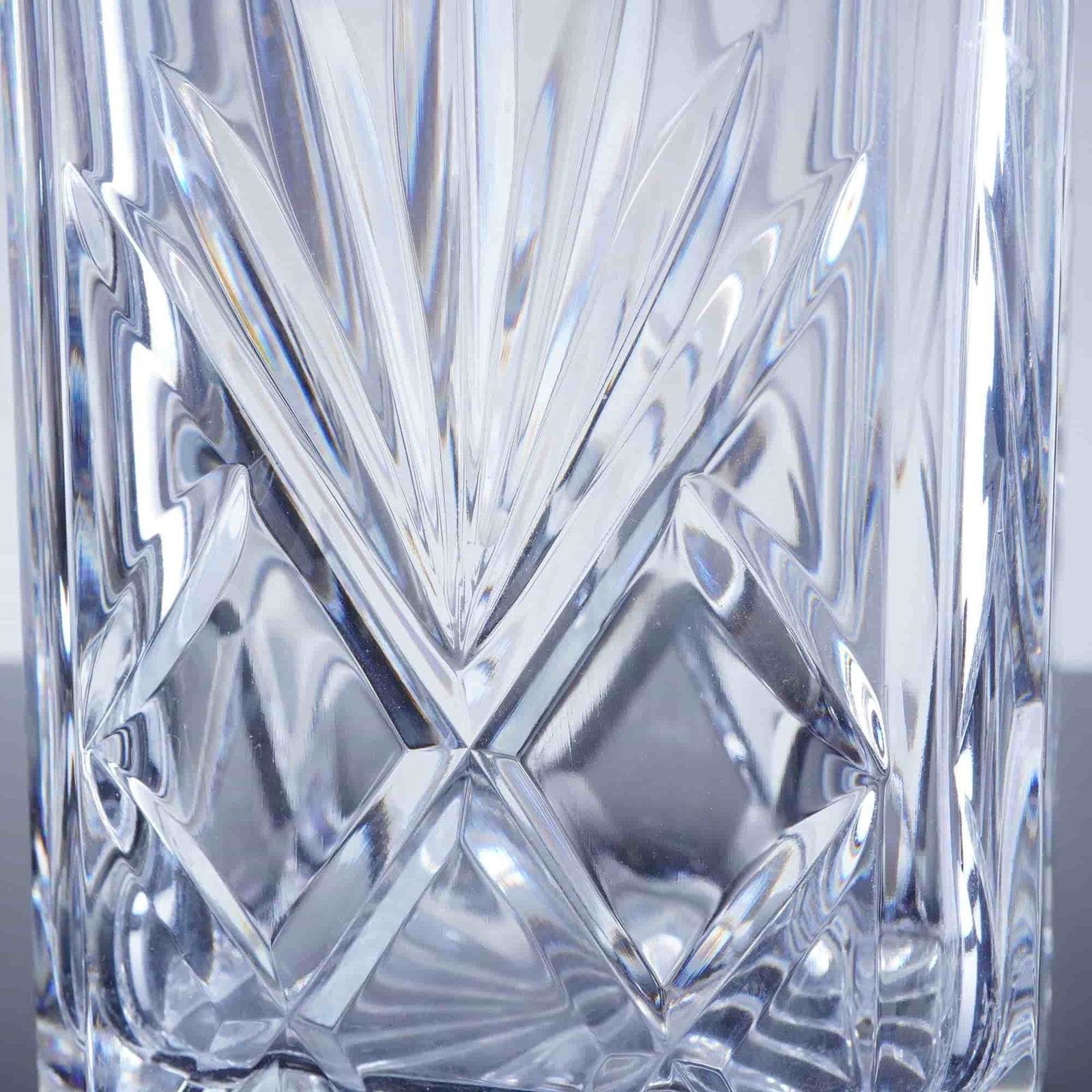 Crystal Square Decanter with Stopper - 3