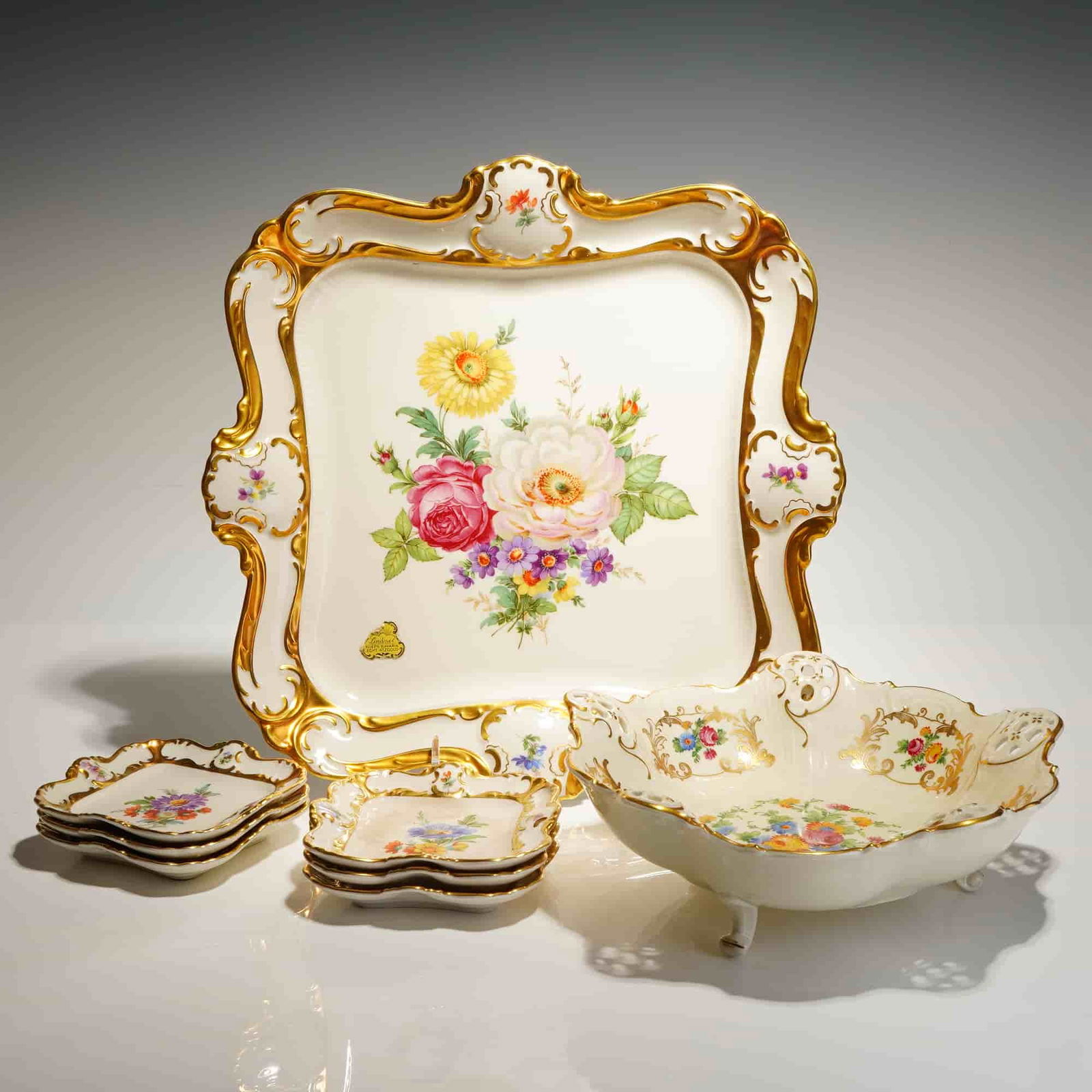 8pc Lindner Kueps and Rosenthal Porcelain Tableware (1 of 5)