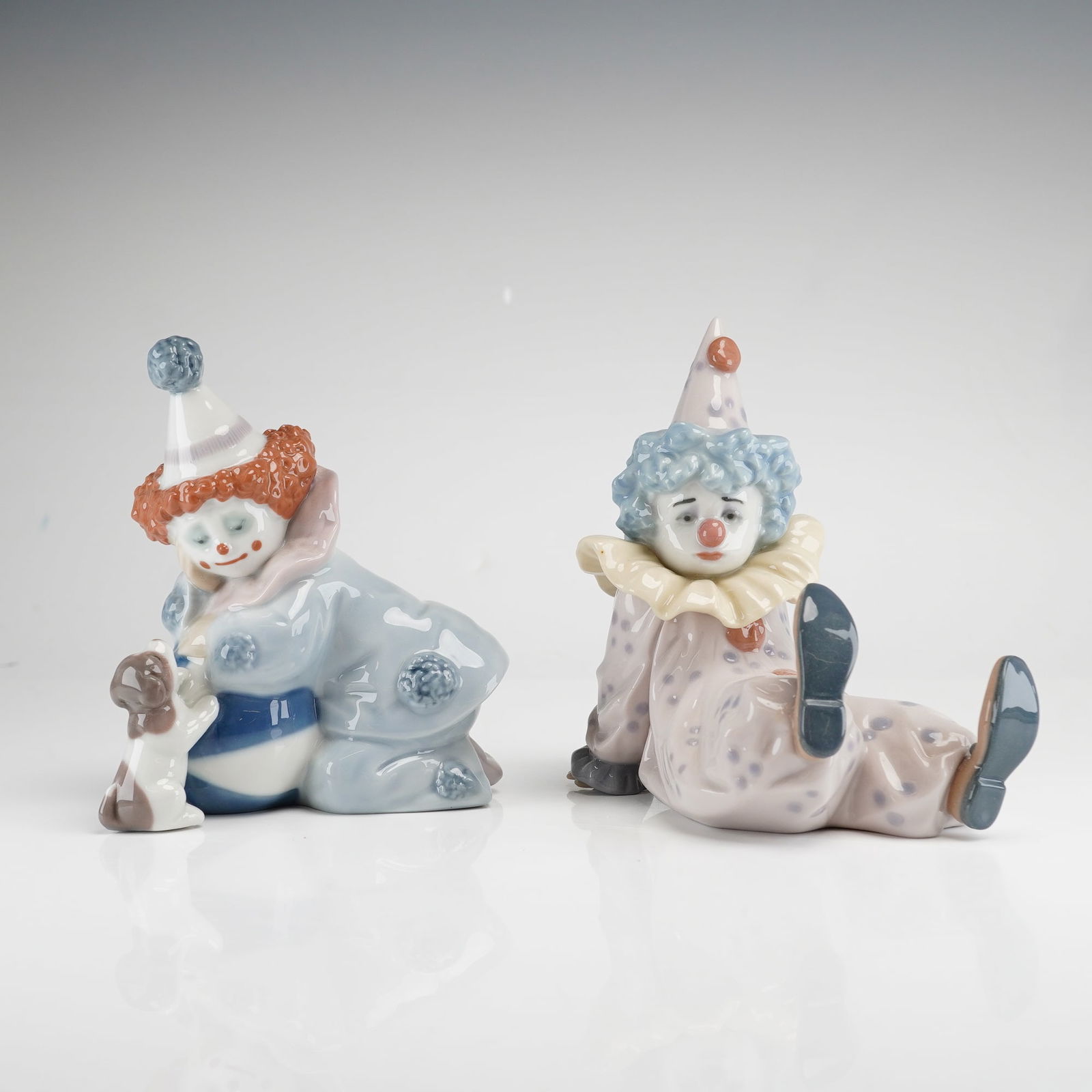 Lladro, Tired Friend and Little Jester Figurines (1 of 3)