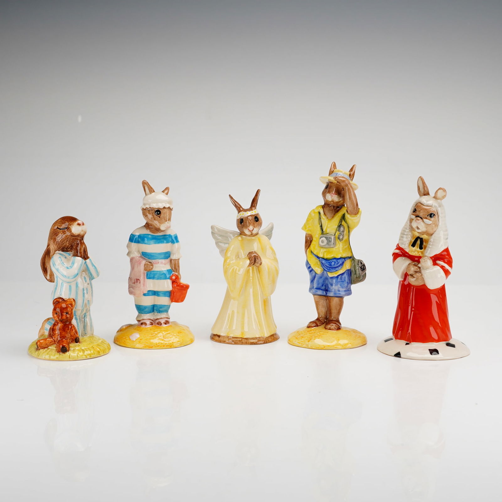 5pc Royal Doulton Bunnykins Figurines (1 of 3)