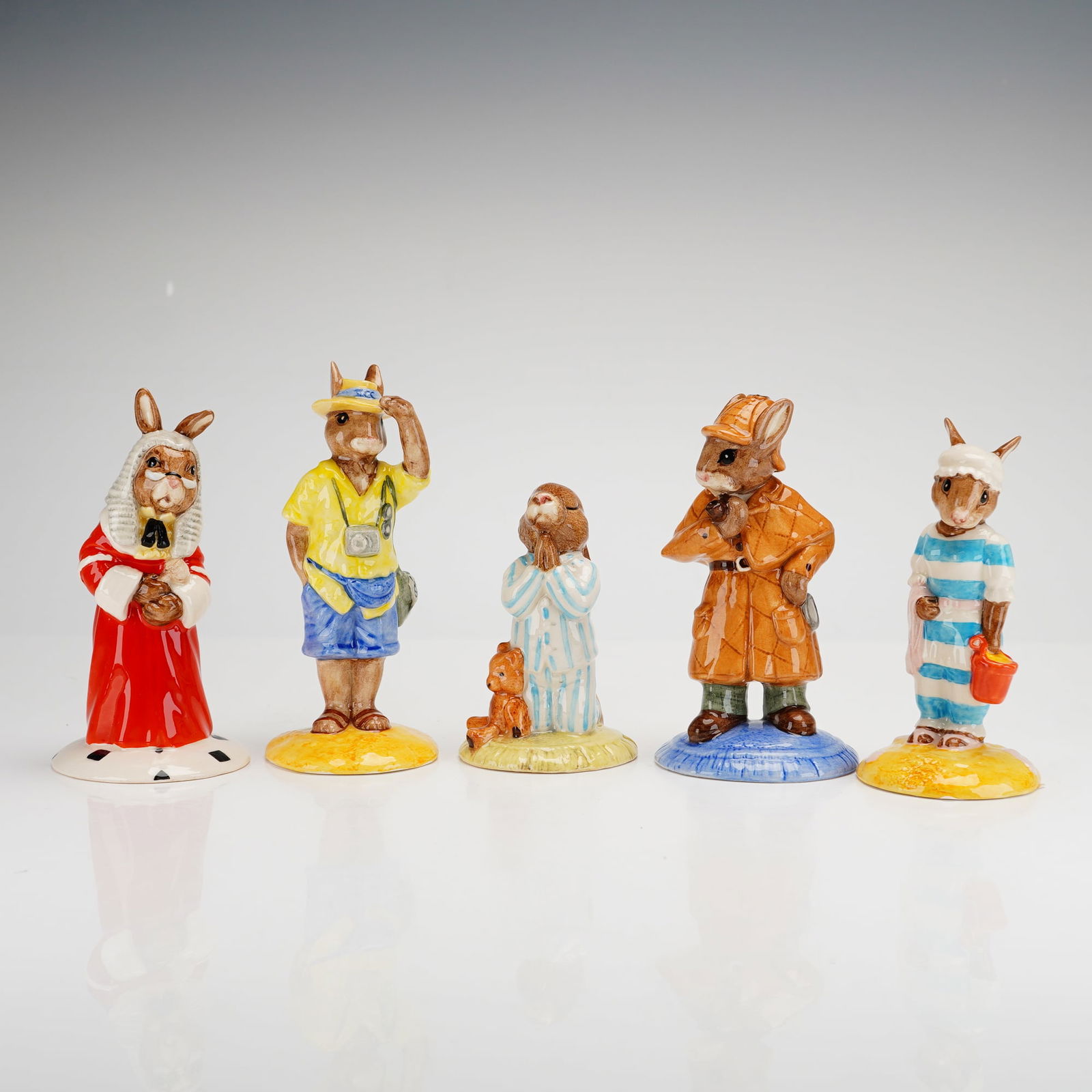 5pc Royal Doulton Bunnykins Figurines (1 of 3)