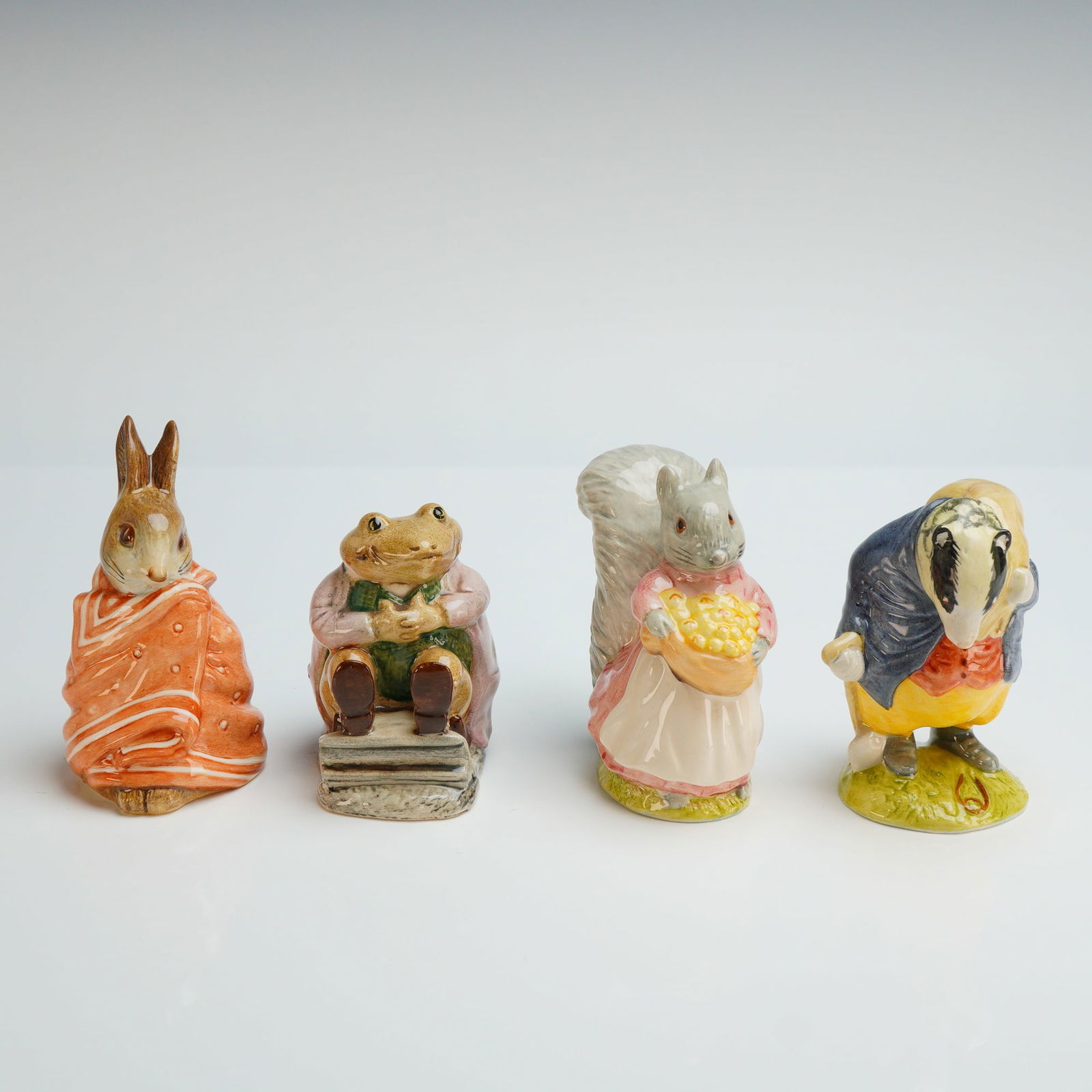 4pc Royal Albert Beatrix Potter Figurines (1 of 3)