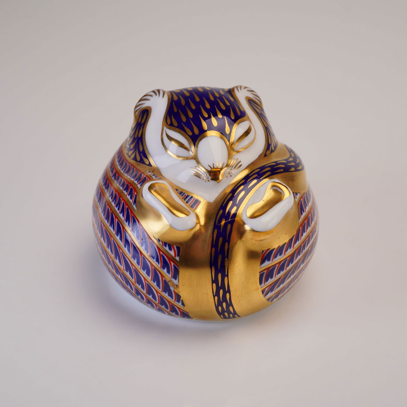 Royal Crown Derby Sleeping Dormouse Paperweight (1 of 3)