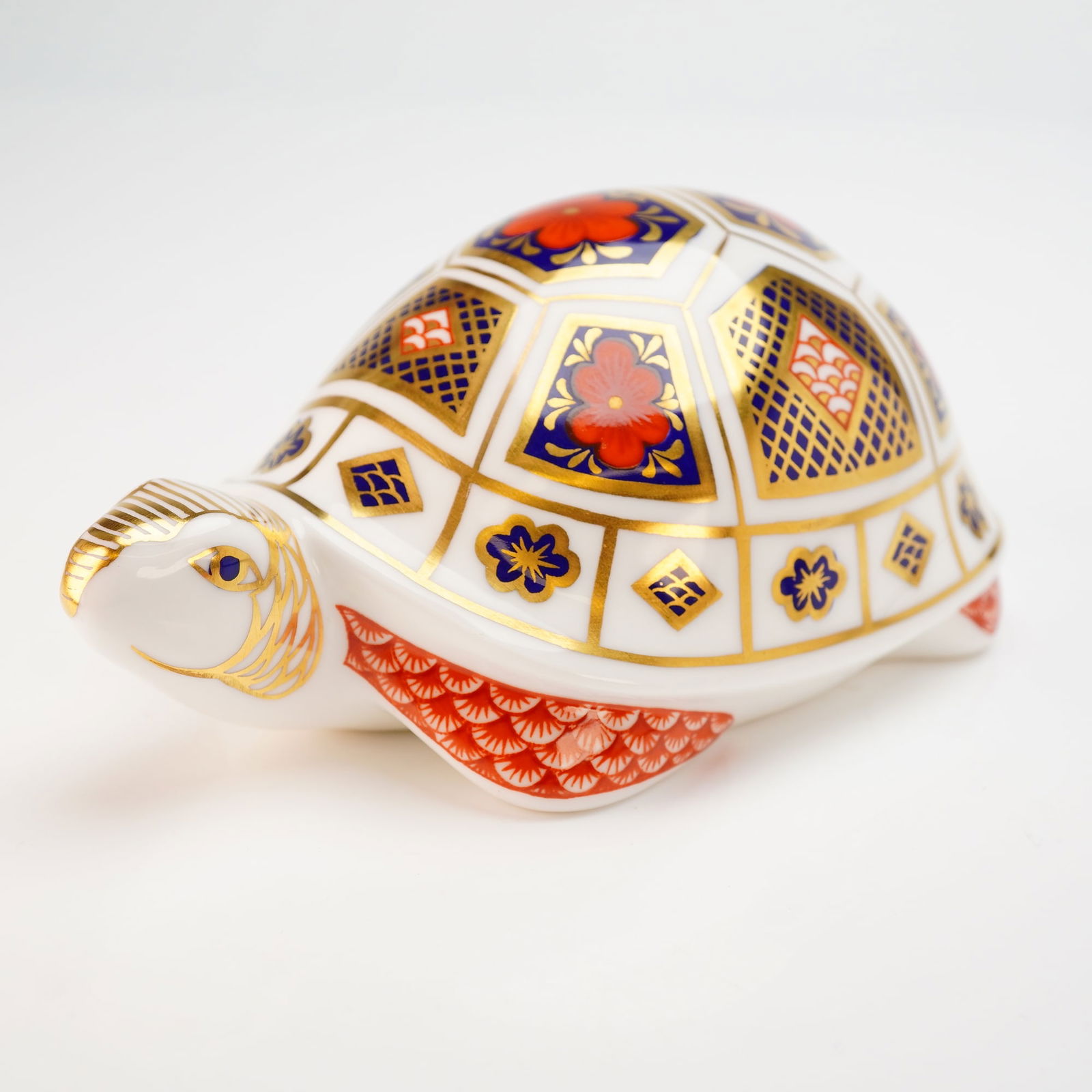 Royal Crown Derby Turtle Paperweight with Box (1 of 5)