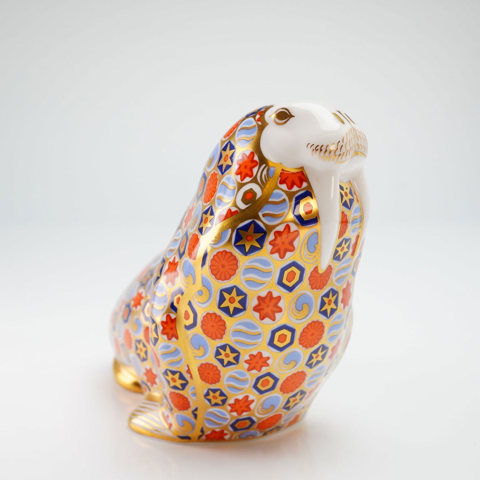 Royal Crown Derby Paperweight, Walrus (1 of 5)