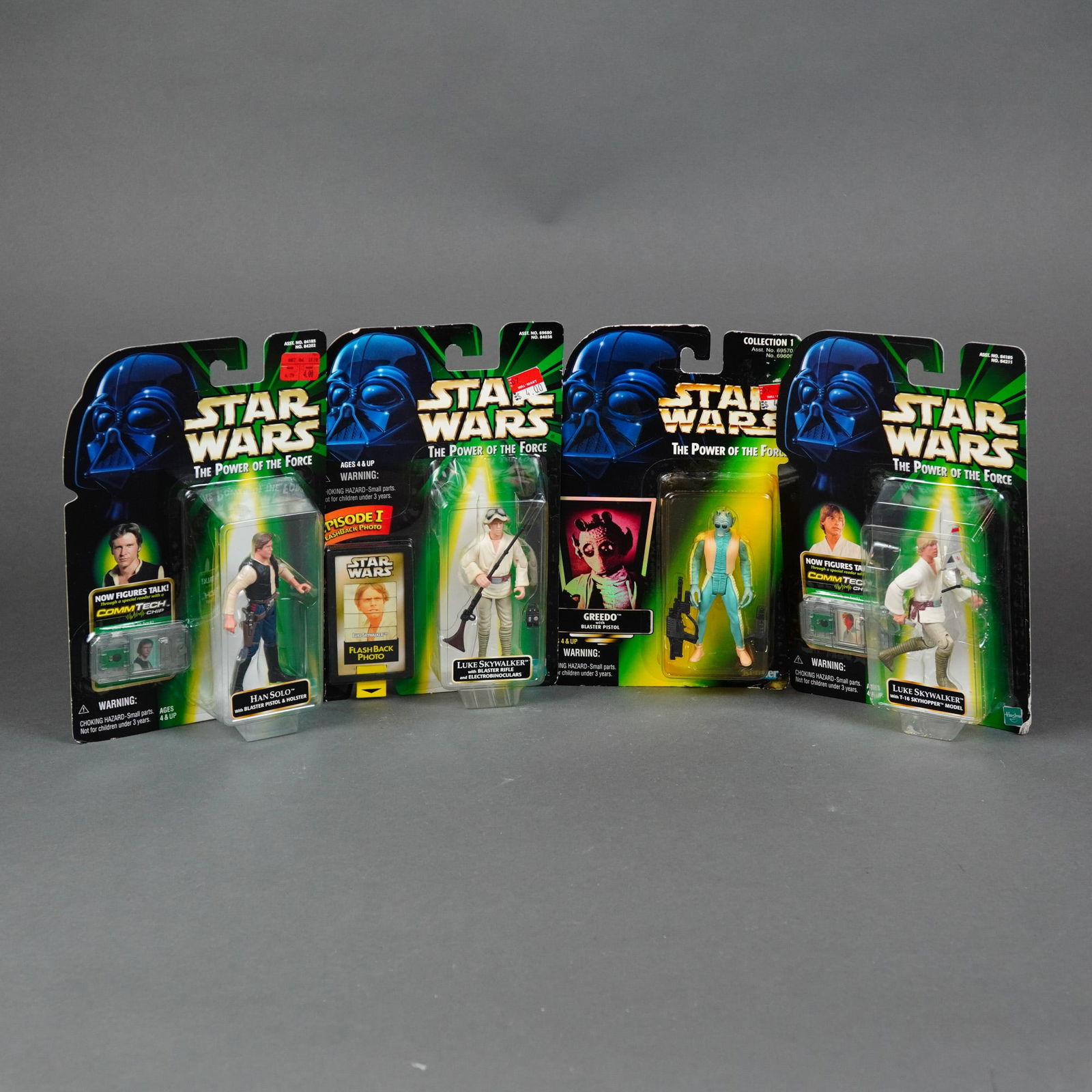 A Group of Kenner and Hasbro Star Wars The Power of the Force Action Figures, 1996-1999. (1 of 2)
