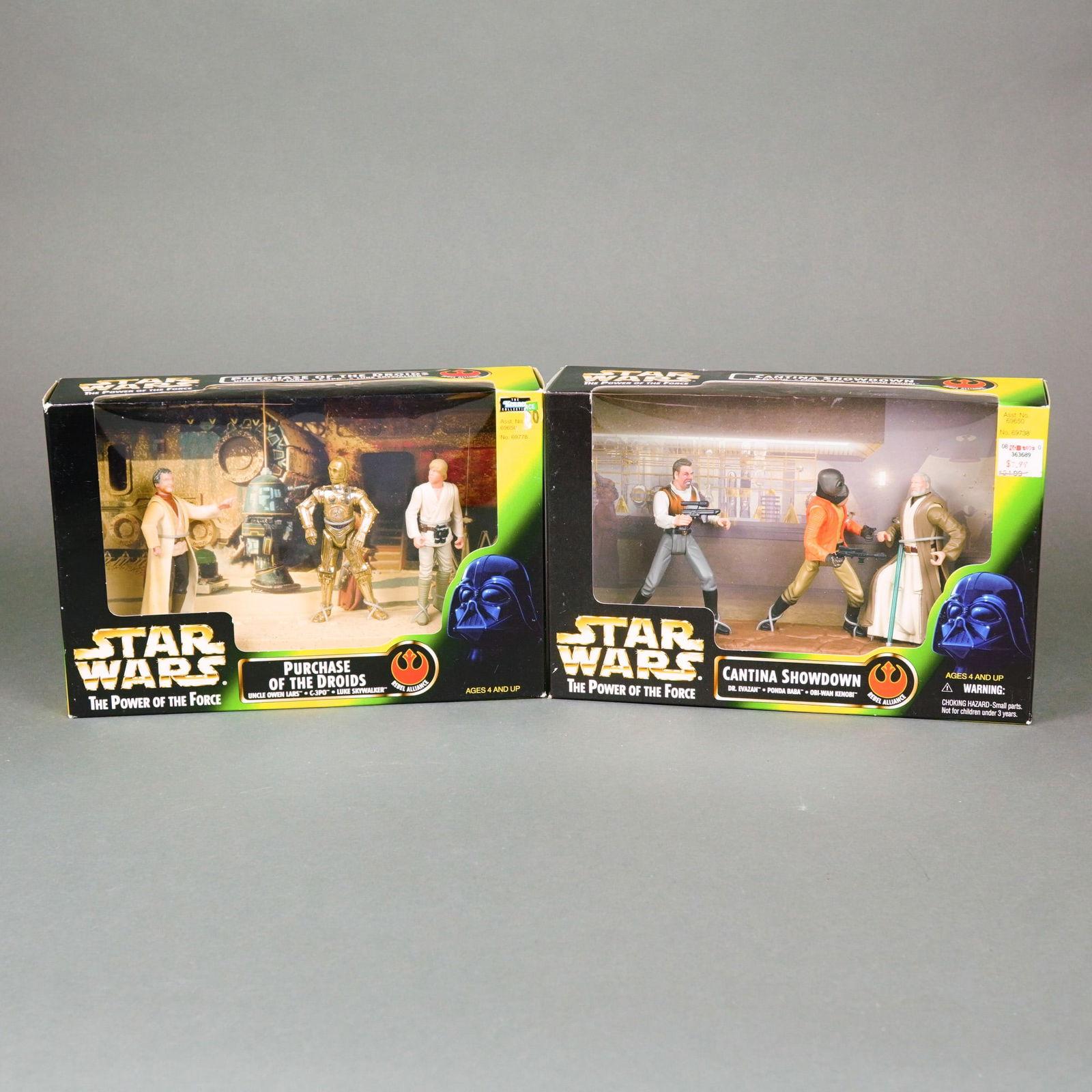 A Pair of Kenner Star Wars The Power of the Force Cinema Scene Action Figure Sets, 1997. (1 of 3)