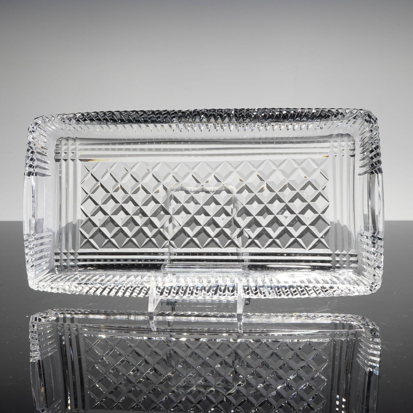 Waterford Crystal Rectangular Vanity Tray - 2