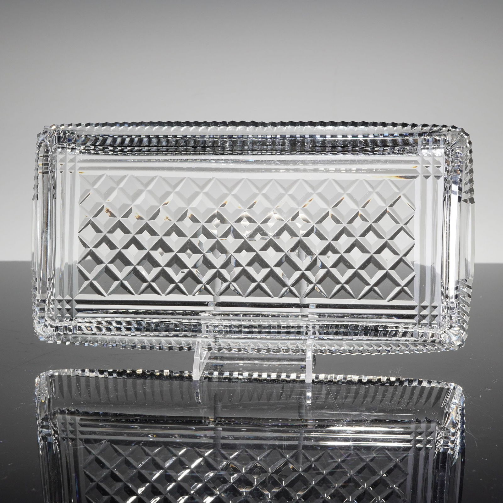 Waterford Crystal Rectangular Vanity Tray - 3