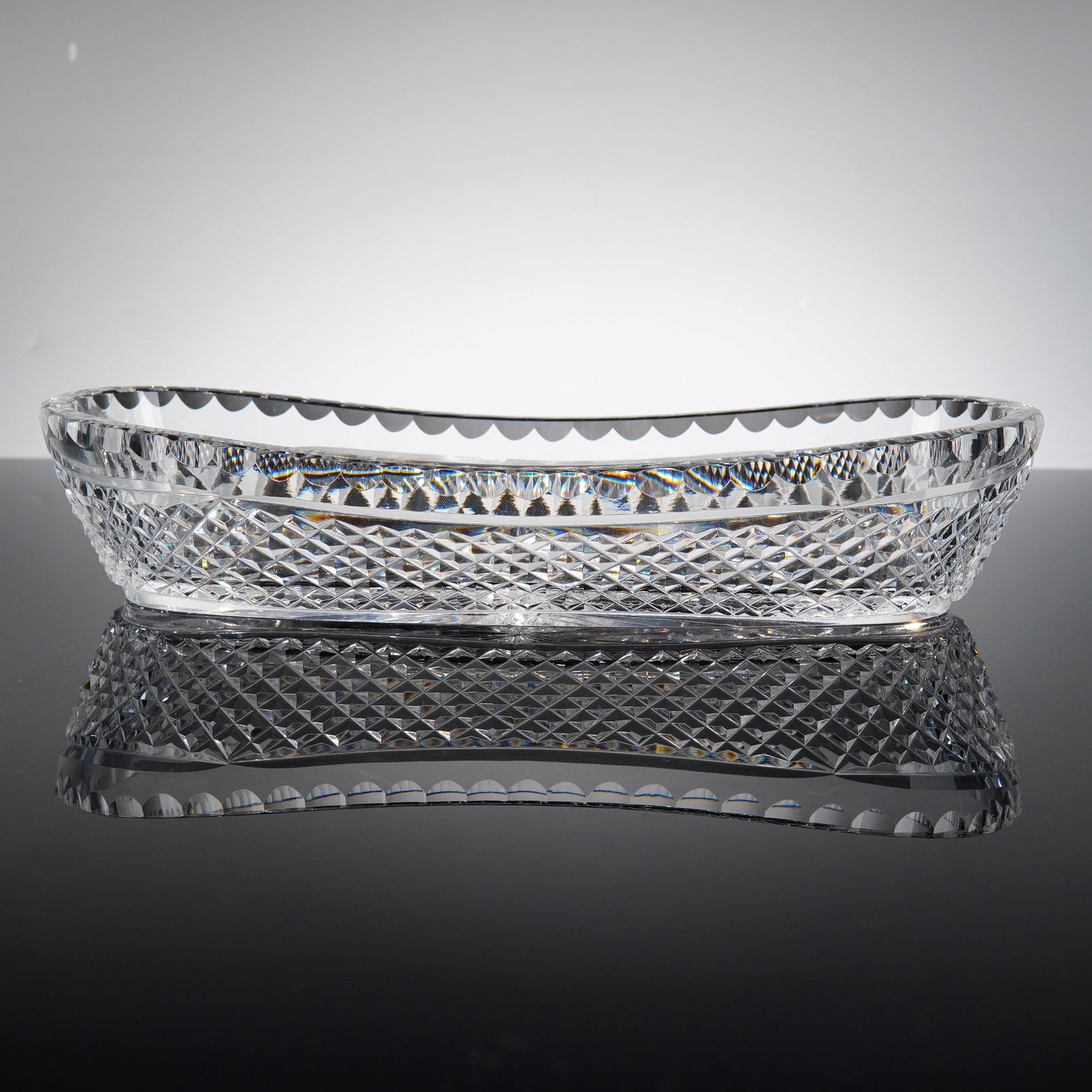 Waterford Crystal Celery Pickle Boat Serving Dish (1 of 3)