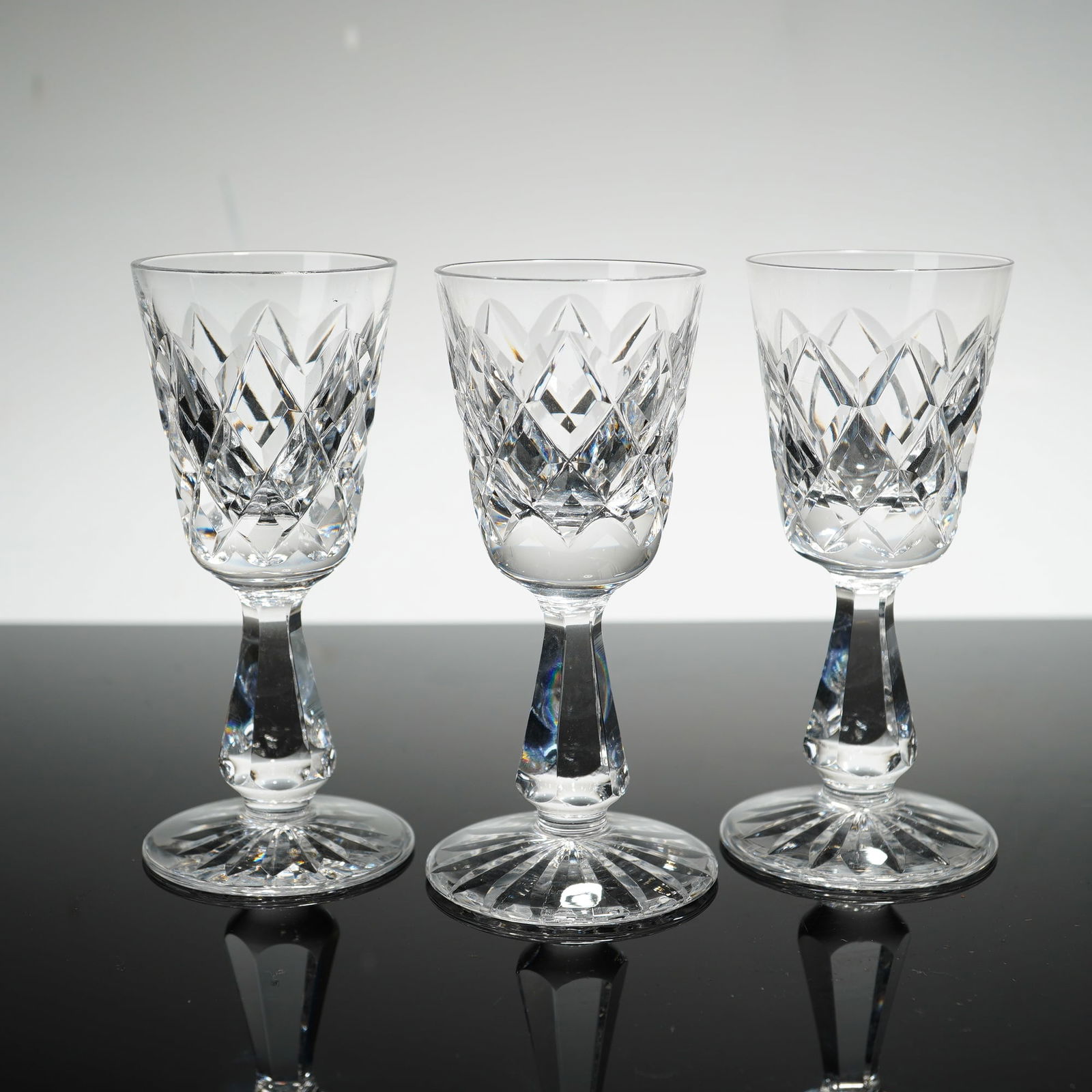 3pc Waterford Crystal Kinsale Cordial Glasses (1 of 4)