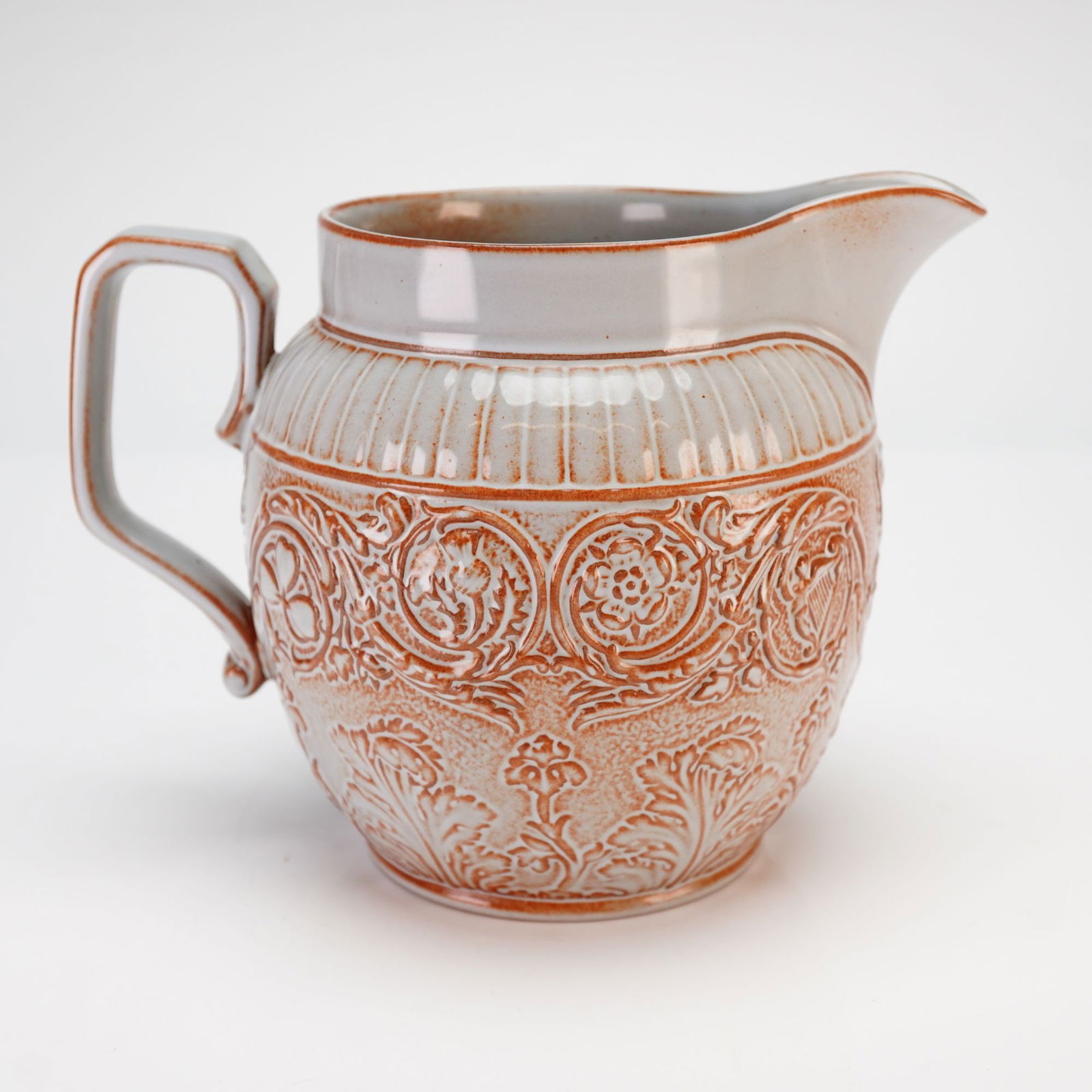 Rare Wedgwood Unique Ware Pitcher Designed by Norman Wilson (1 of 4)