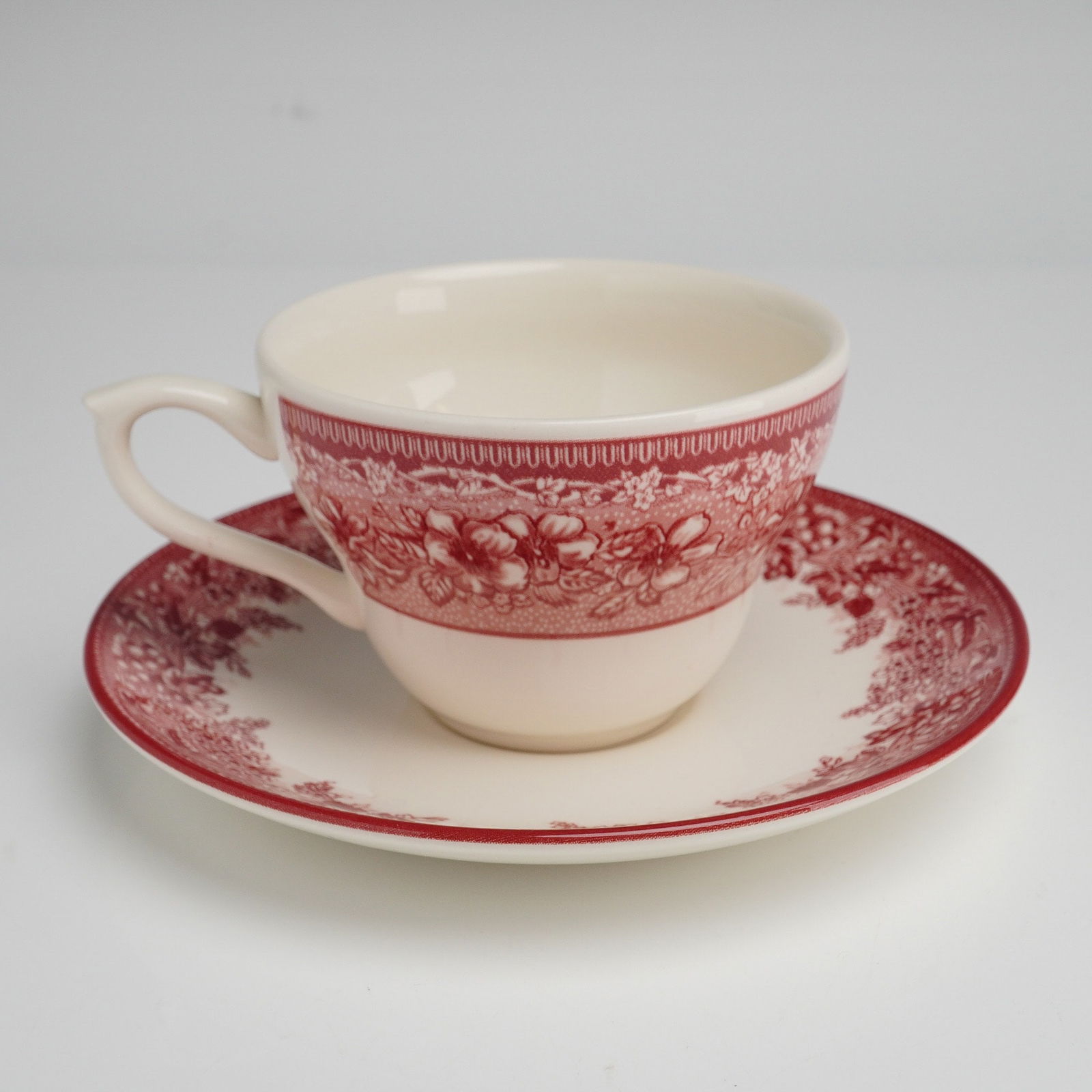 Josiah Wedgwood & Sons Mayfair for Williams-Sonoma Cup and Saucer (1 of 3)