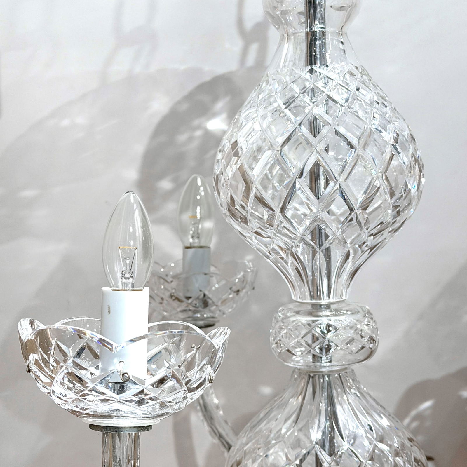 Waterford Crystal 9 Arm Chandelier, Cranmore - 8