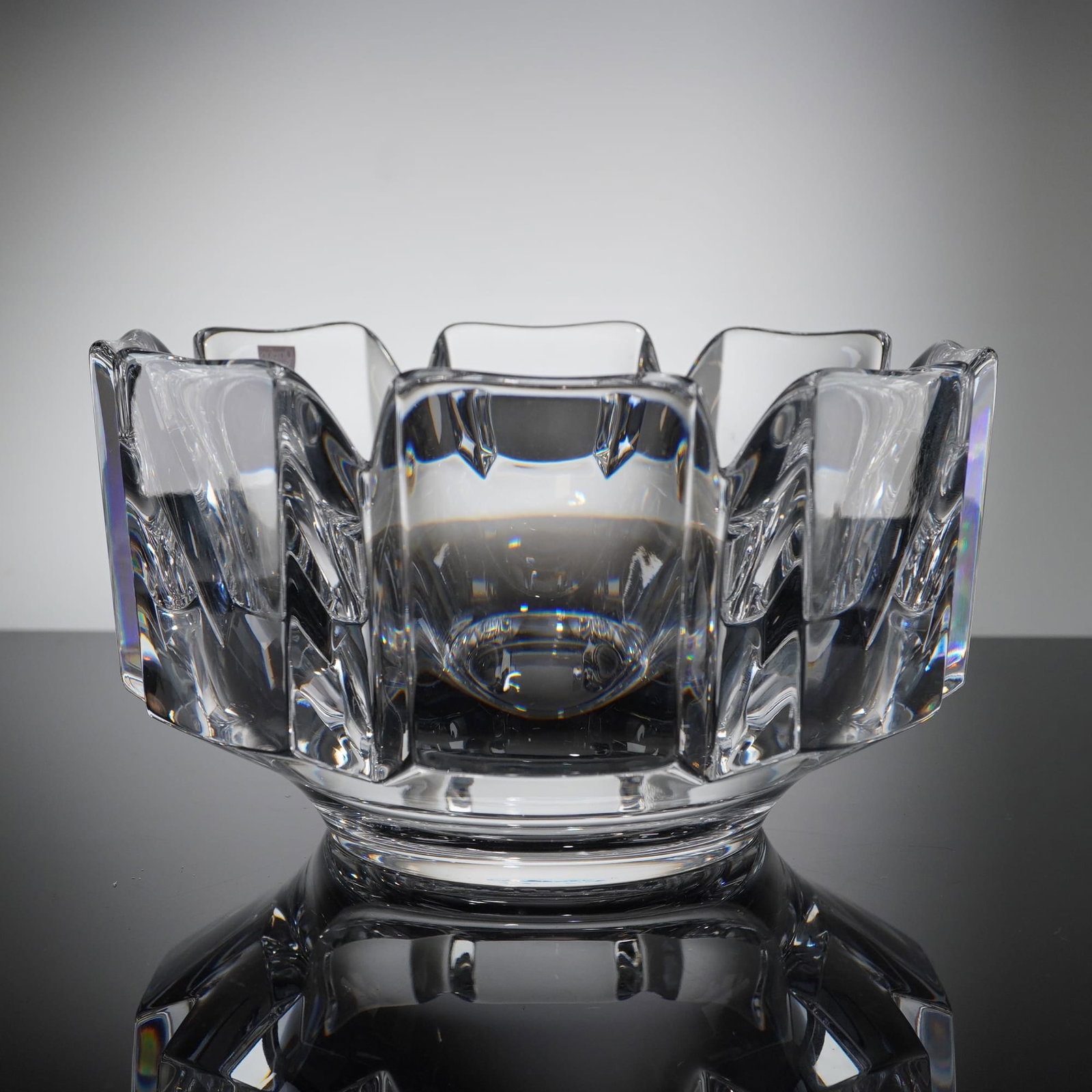 Orrefors Crystal Corona Bowl (1 of 4)