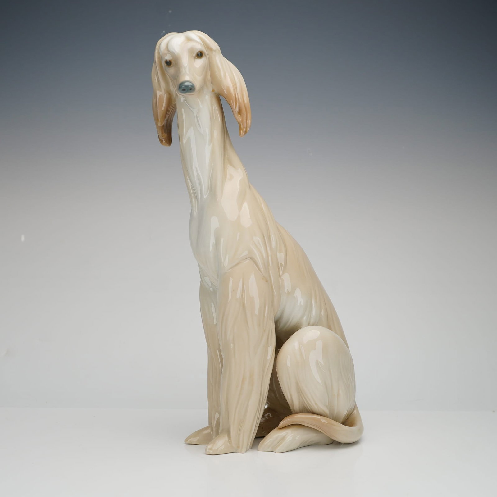 Lladró Afghan Hound Porcelain Sculpture, Model 01001069 (1 of 3)