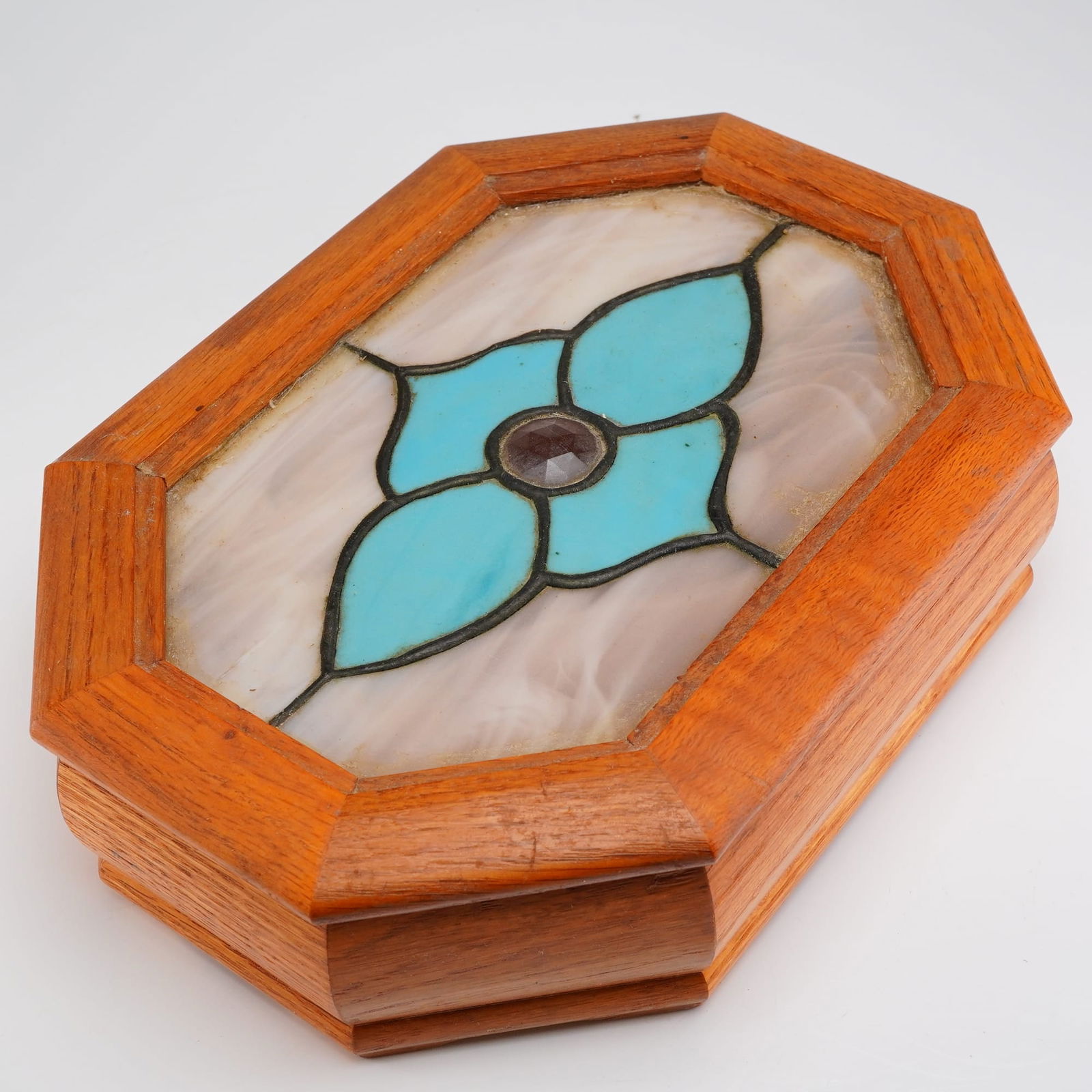 Two Wooden Lidded Boxes - 4