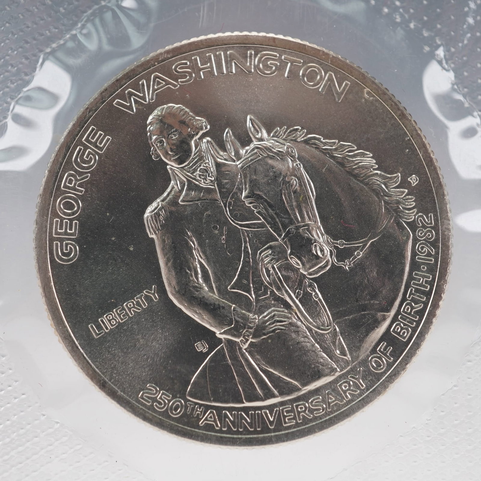 1732 - 1982-D George Washington Commemorative Silver Half Dollar (1 of 5)