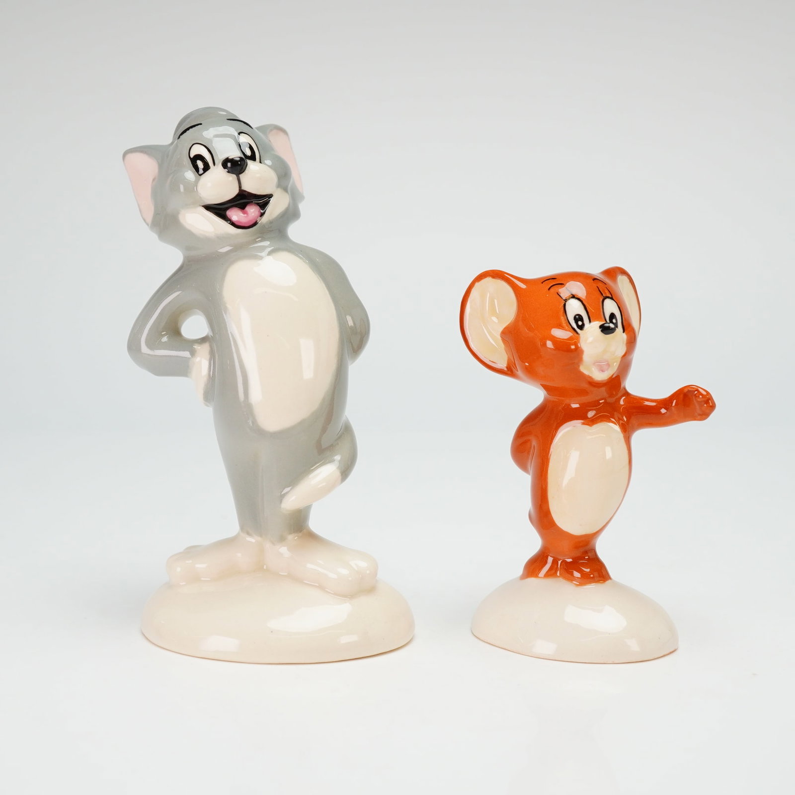 2pc John Beswick Royal Doulton Figurines, Tom and Jerry (1 of 3)