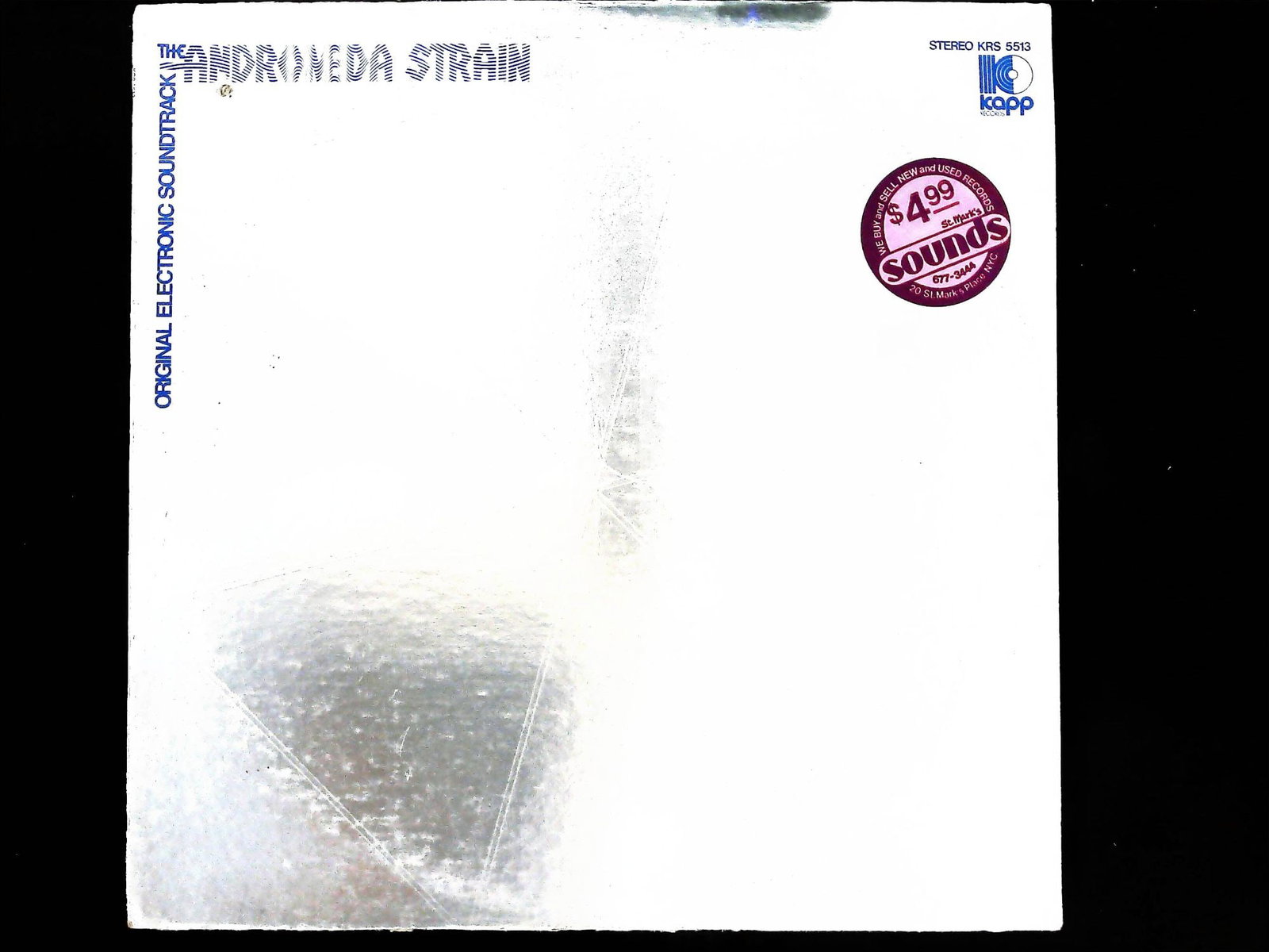 Gil Melle The Andromeda Strain Original Electronic Soundtrack LP (1 of 3)
