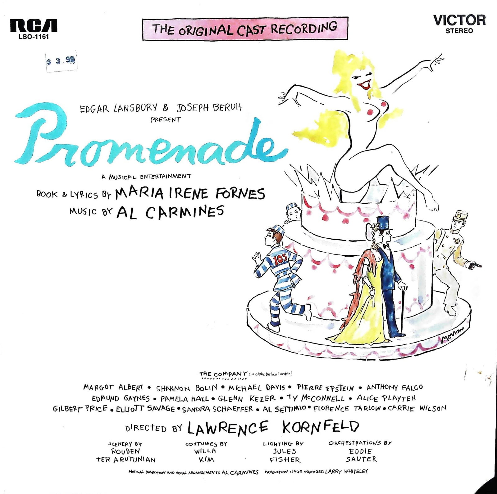 Promenade Original Cast Recording RCA LP (1 of 2)