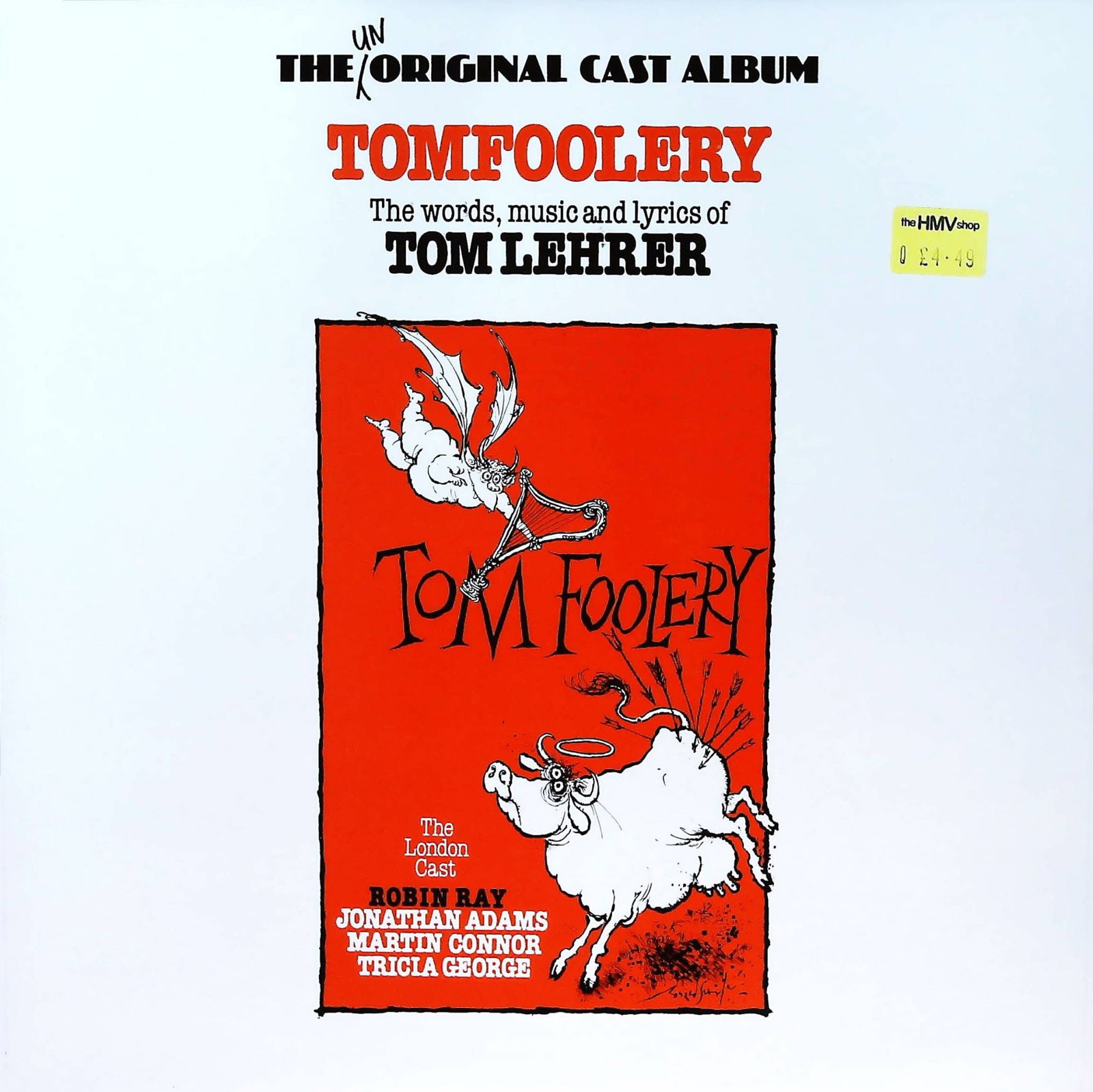 Tomfoolery - London Cast LP, Tom Lehrer (1980) (1 of 2)