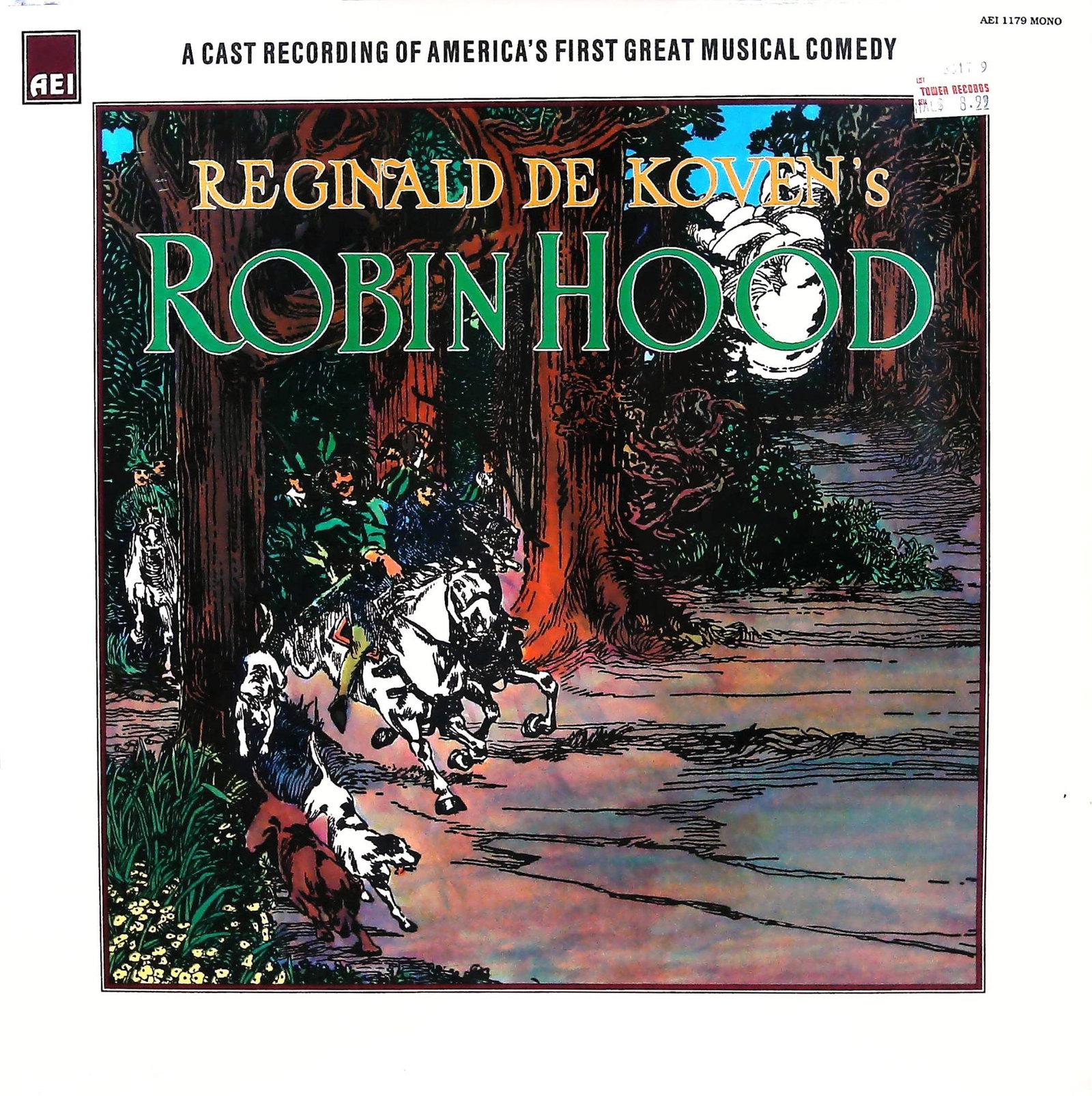 Reginald De Koven's Robin Hood AE LP Record Album (1 of 2)