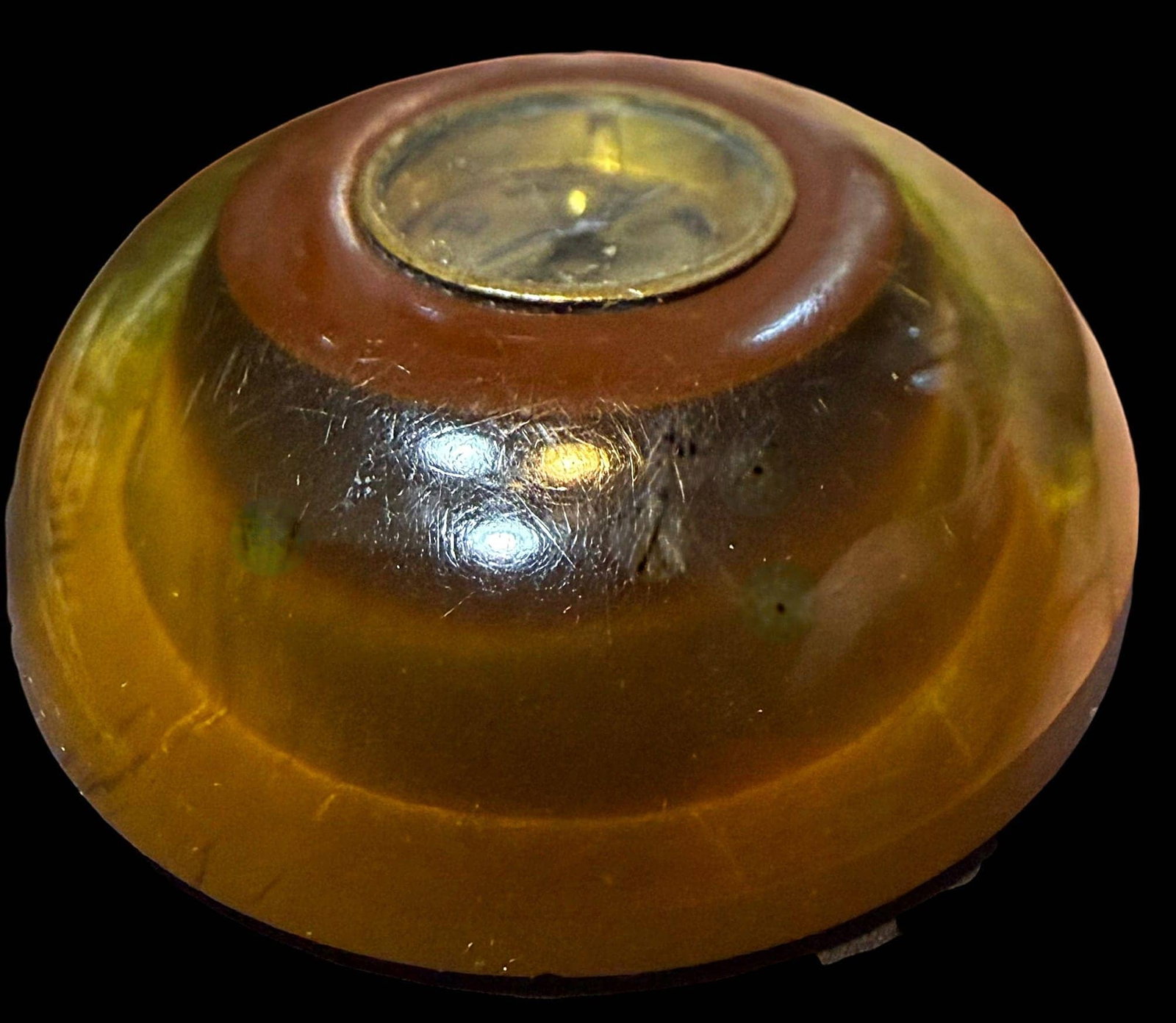 A DIVISION THREE BAKELITE OBJECT BUTTON - 2