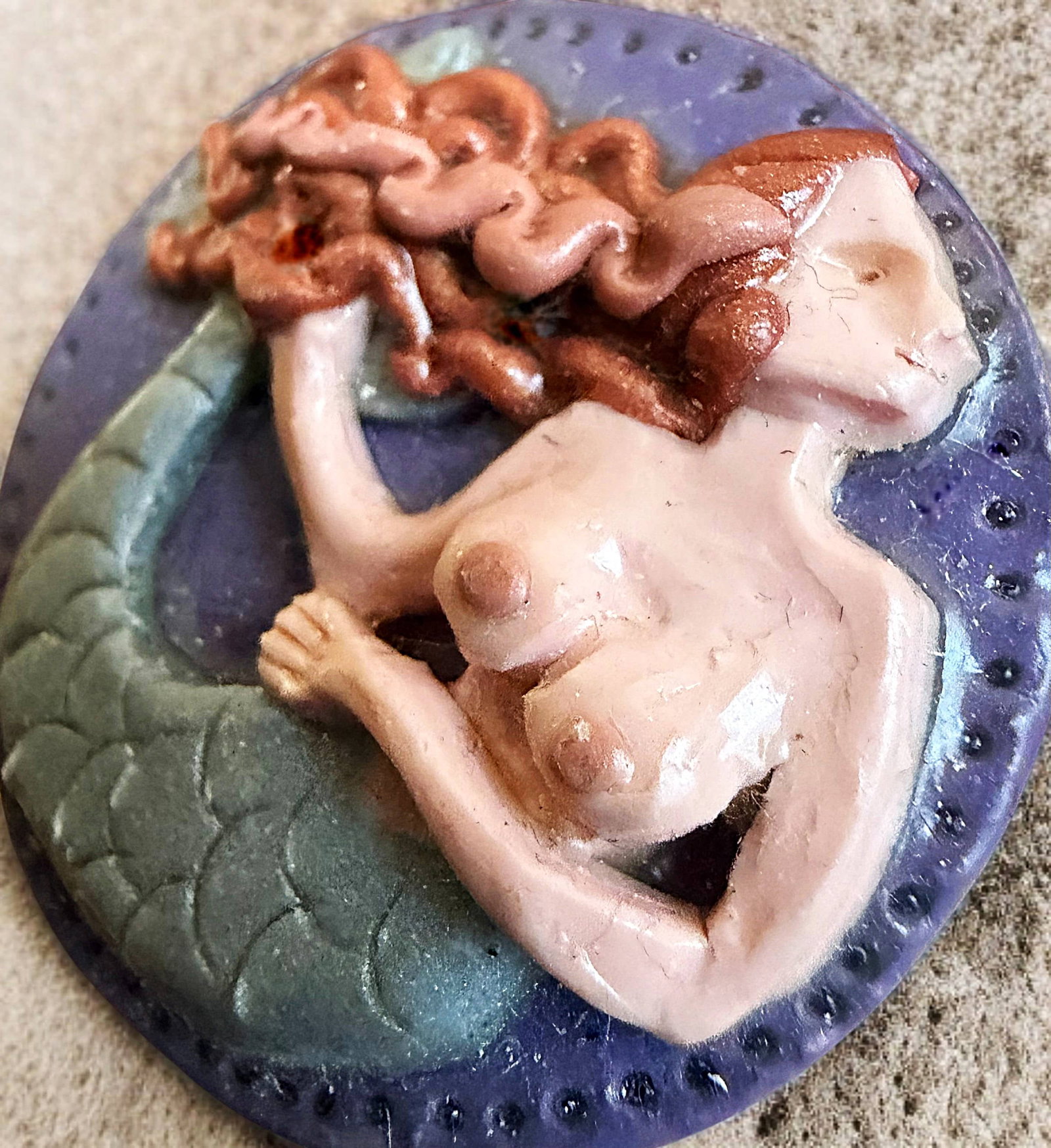 A DIVISION THREE STUDIO ARTIST BUTTON - 2