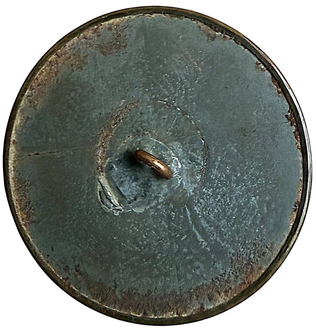 A DIVISION ONE HAND COLORED LITHO BUTTON - 2