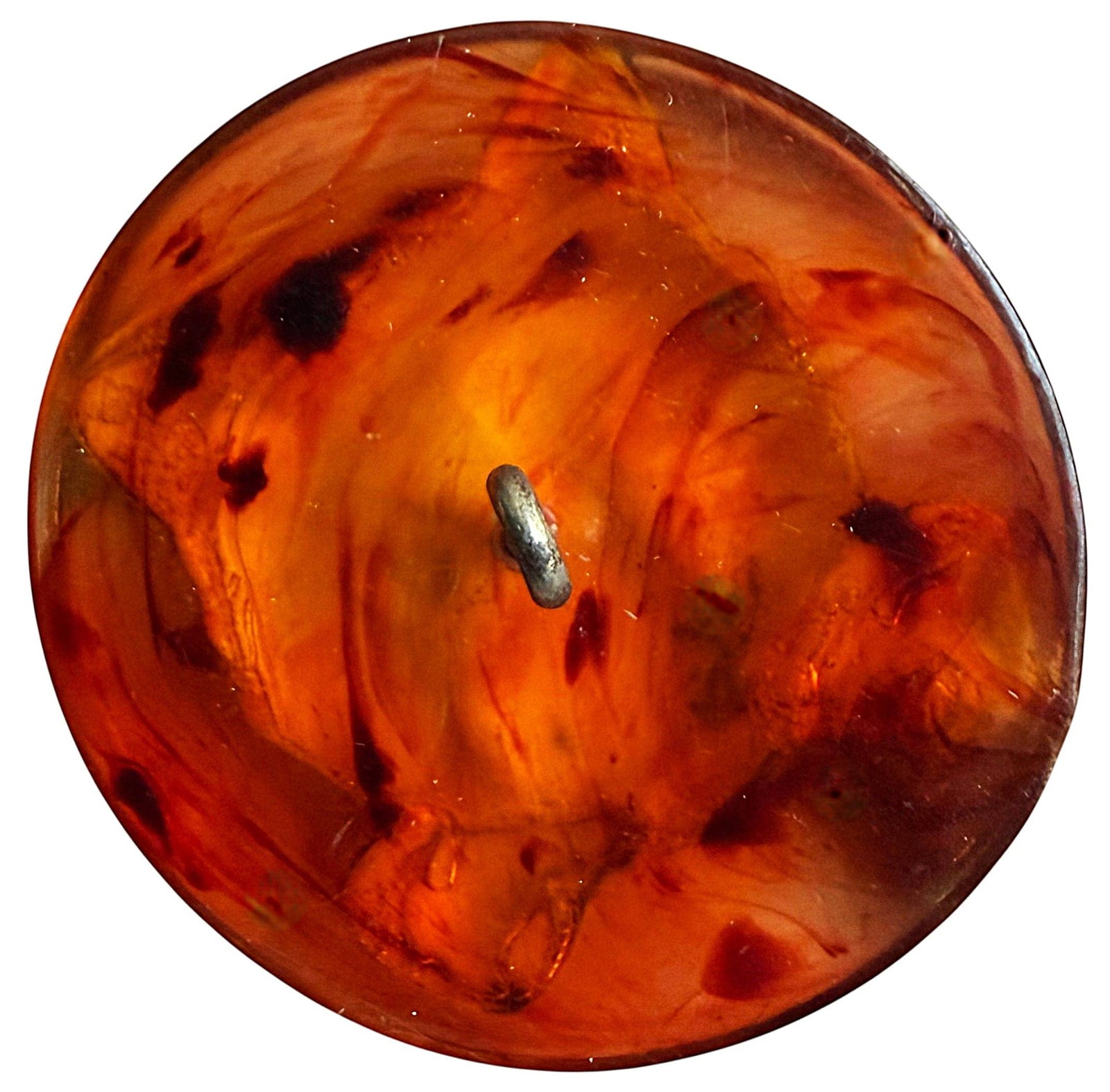 A DIVISION THREE TWO MATERIAL CAT BUTTON - 2