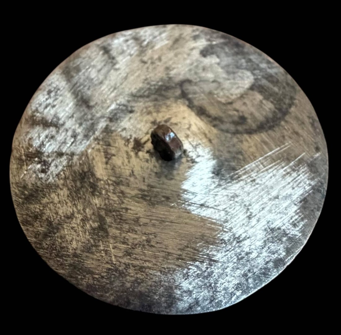 A DIVISION ONE PATTERNED STEEL BUTTON - 2