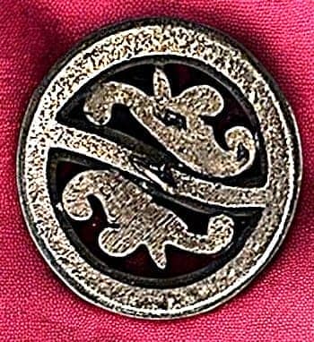 A GORGEOUS DIVISION ONE "GLITZY" BUTTON - 3