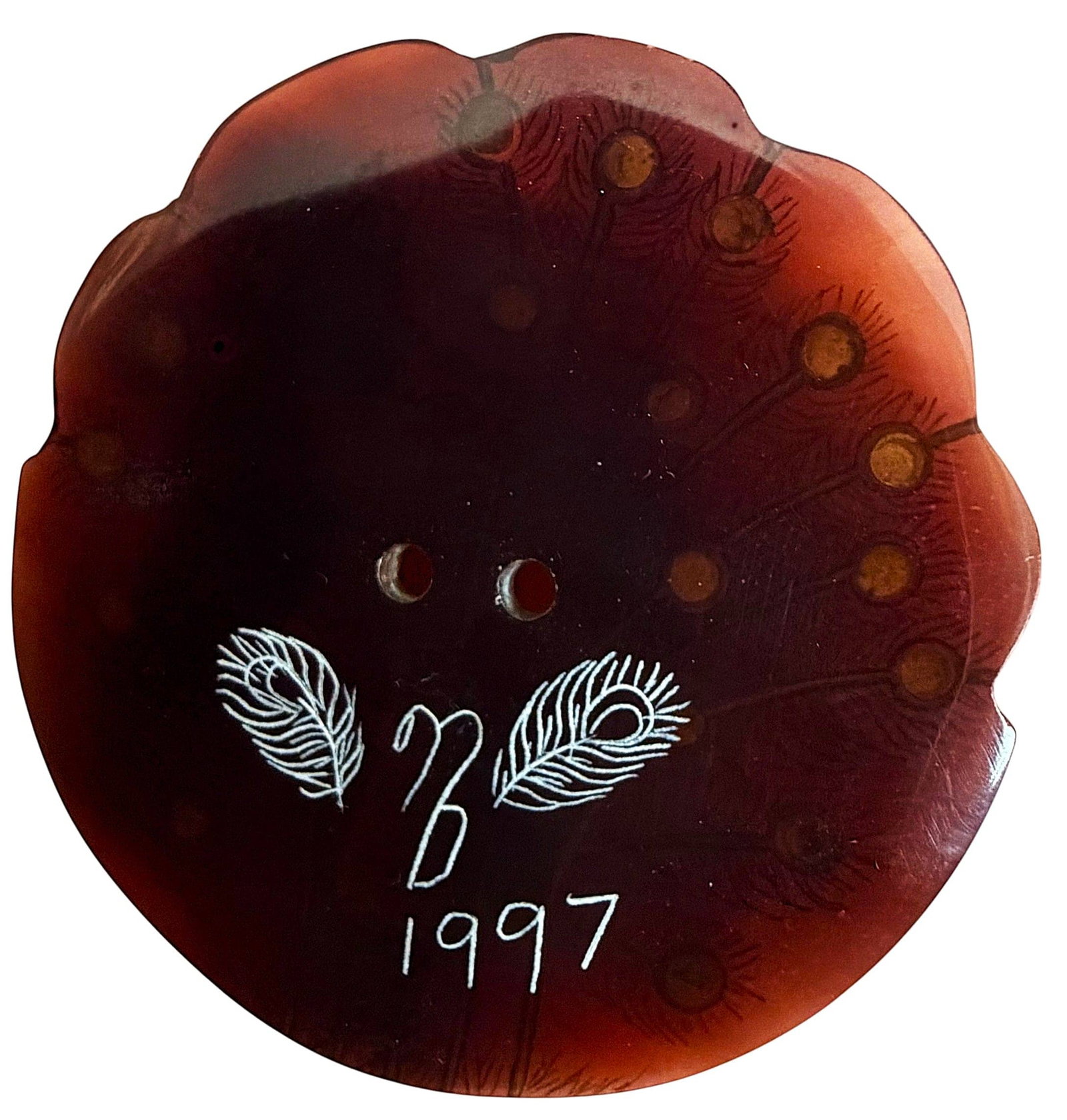 A DIVISION THREE STUDIO ARTIST BUTTON - 3