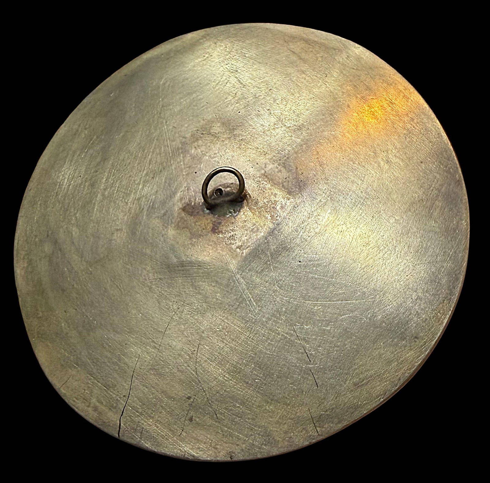 A DIVISION ONE REPOUSSE COPPER BUTTON - 2