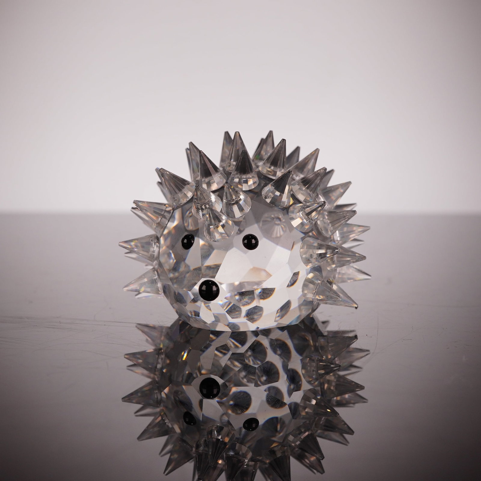 Swarovski Silver Crystal Hedgehog Figurine (1 of 5)