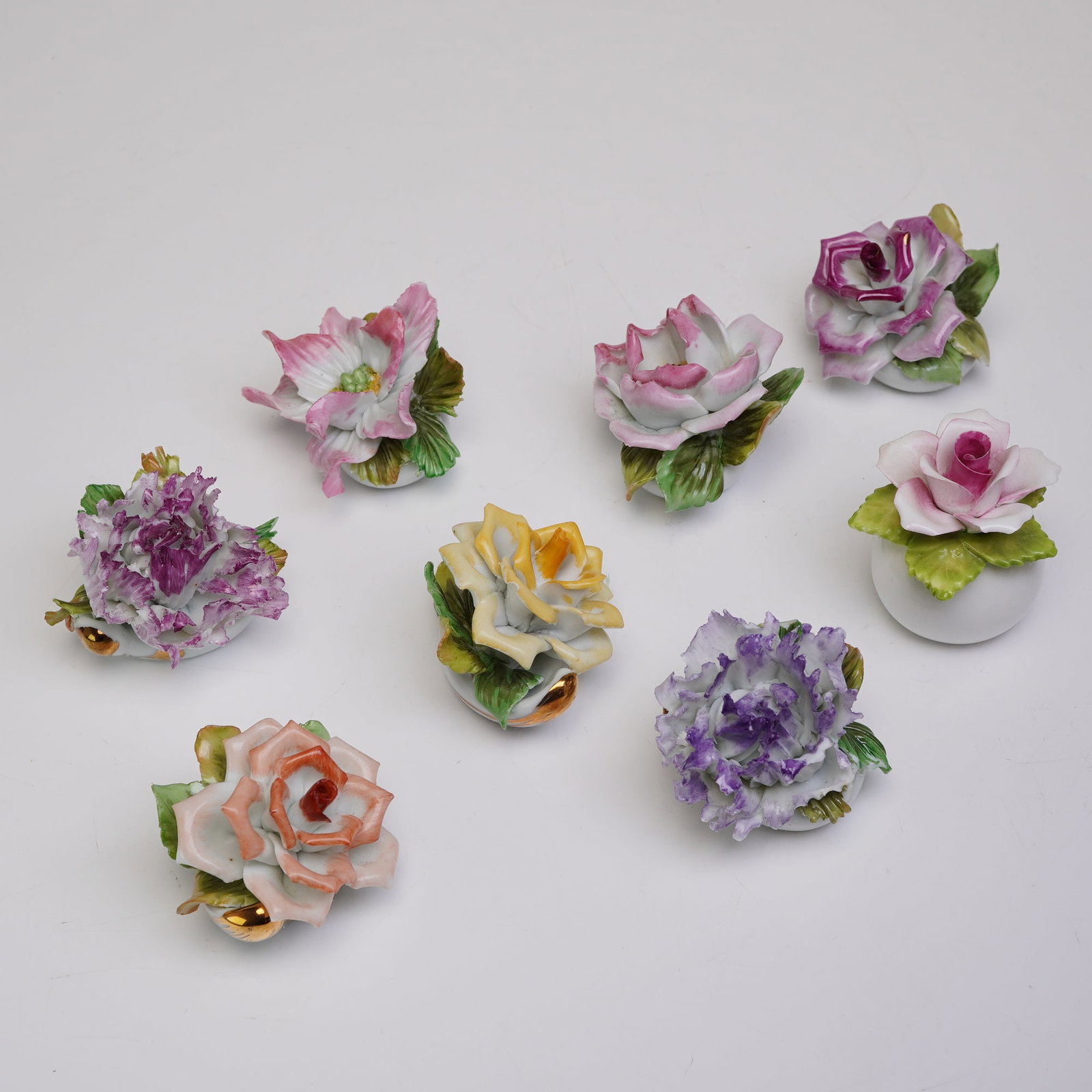 Capodimonte, Porcelain Table Flowers (1 of 3)